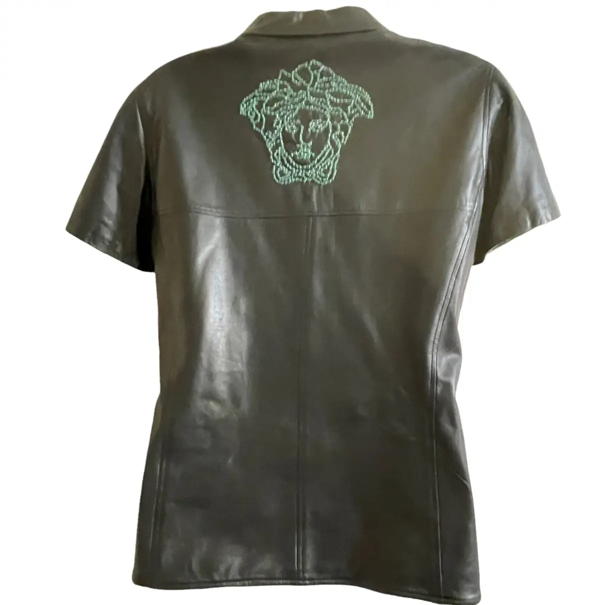Buy Gianni Versace Leather shirt online - Vintage