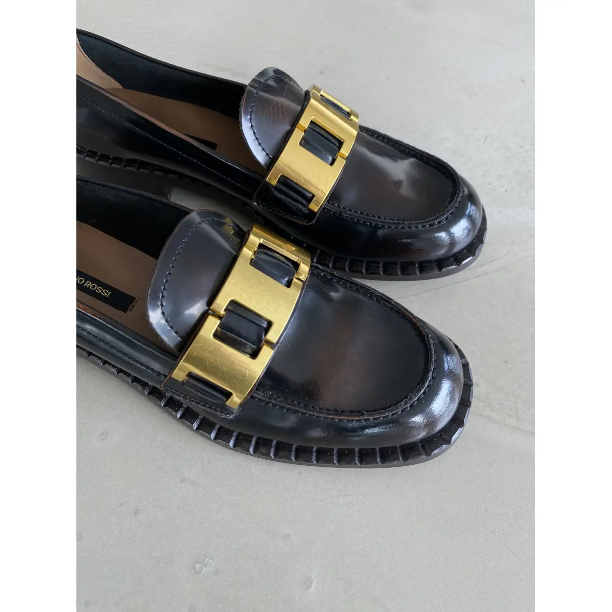 Leather flats Gino Rossi