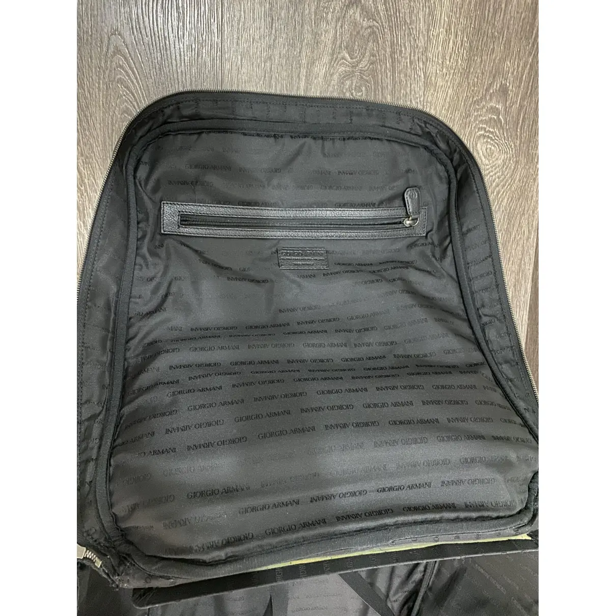 Giorgio Armani Leather travel bag for sale