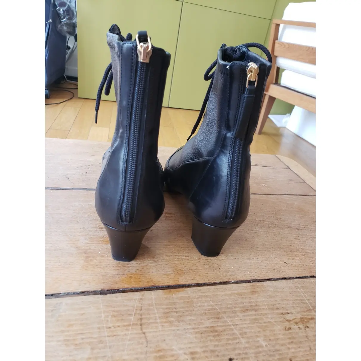 Buy Giorgio Armani Leather boots online