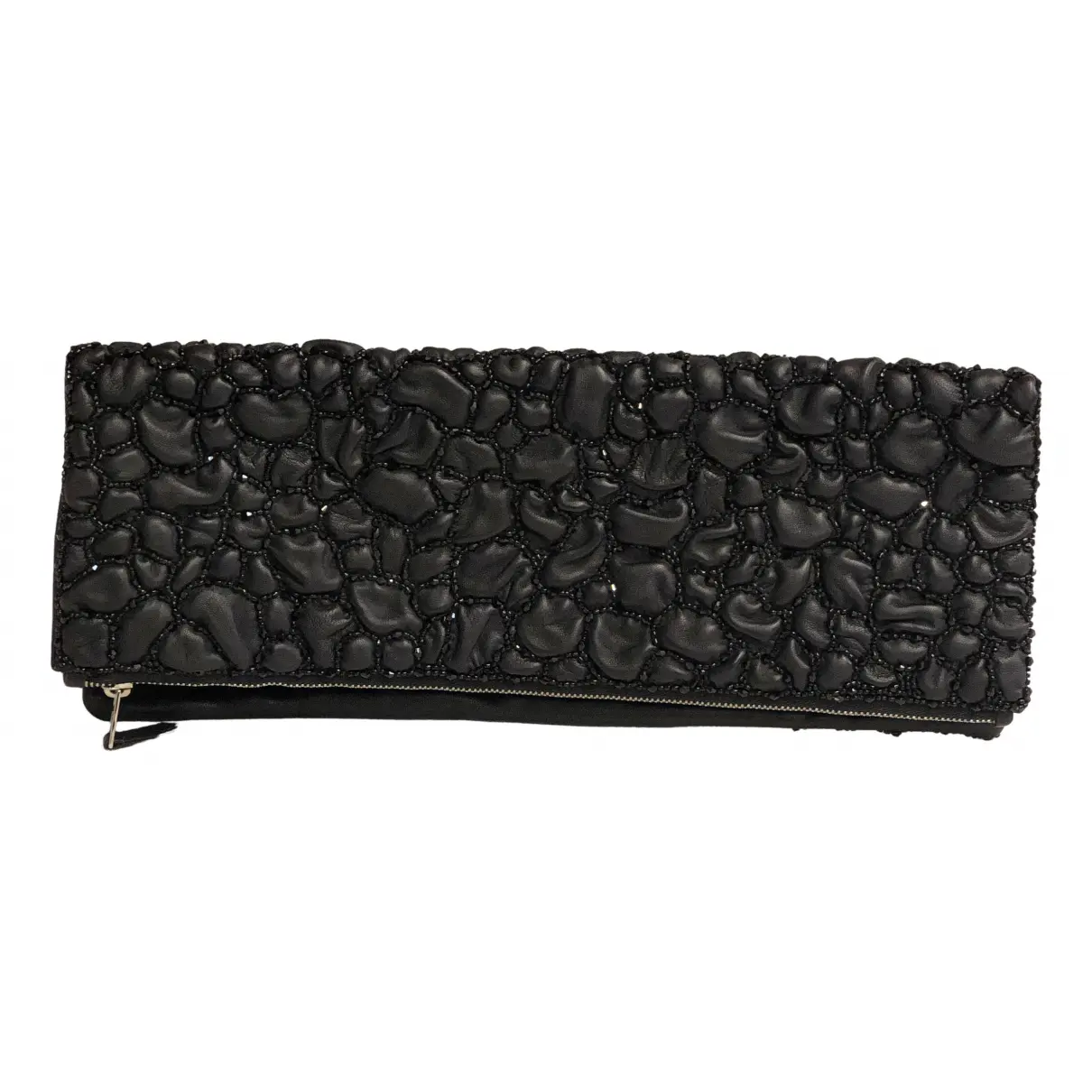 Leather clutch bag Giorgio Armani