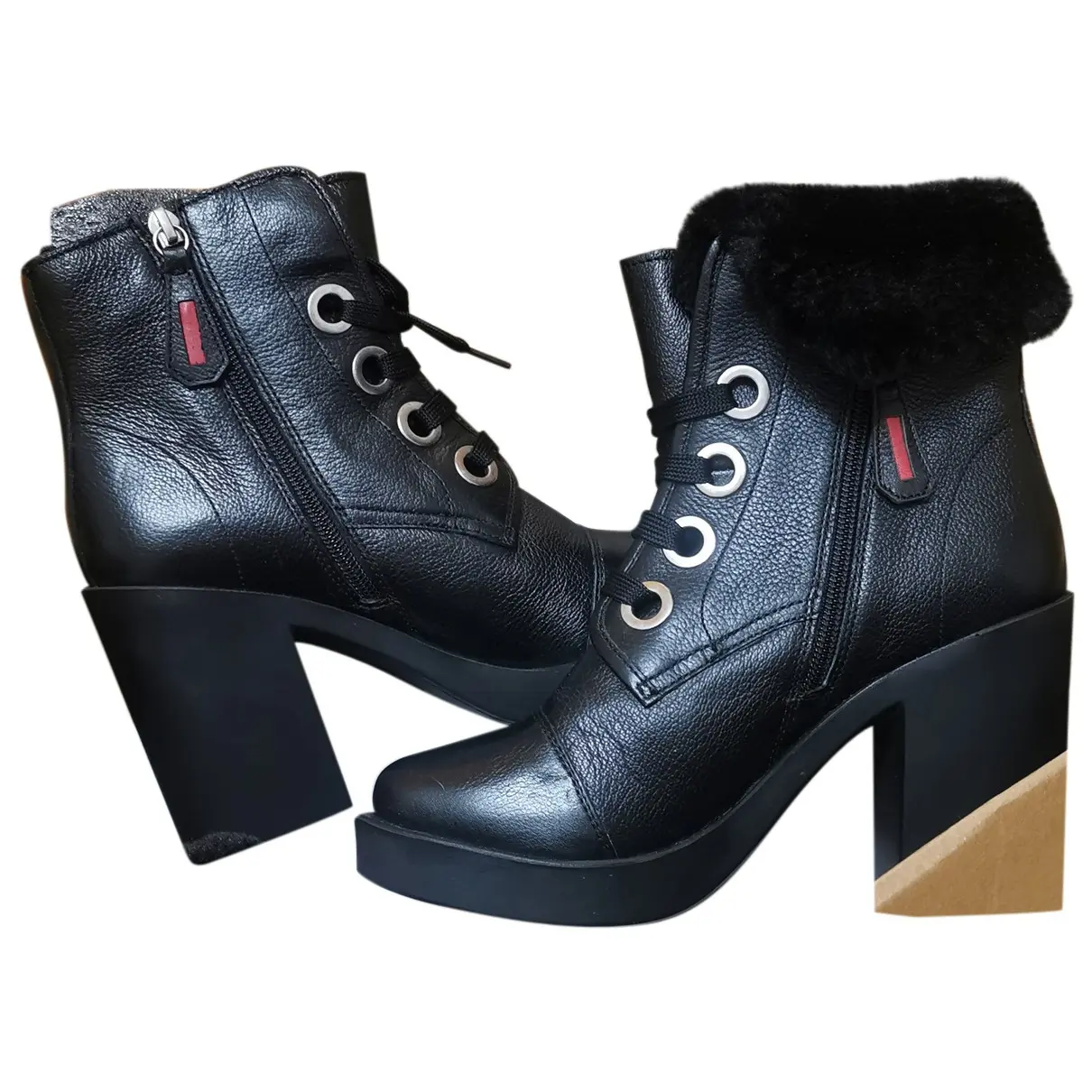 Leather lace up boots Gioseppo