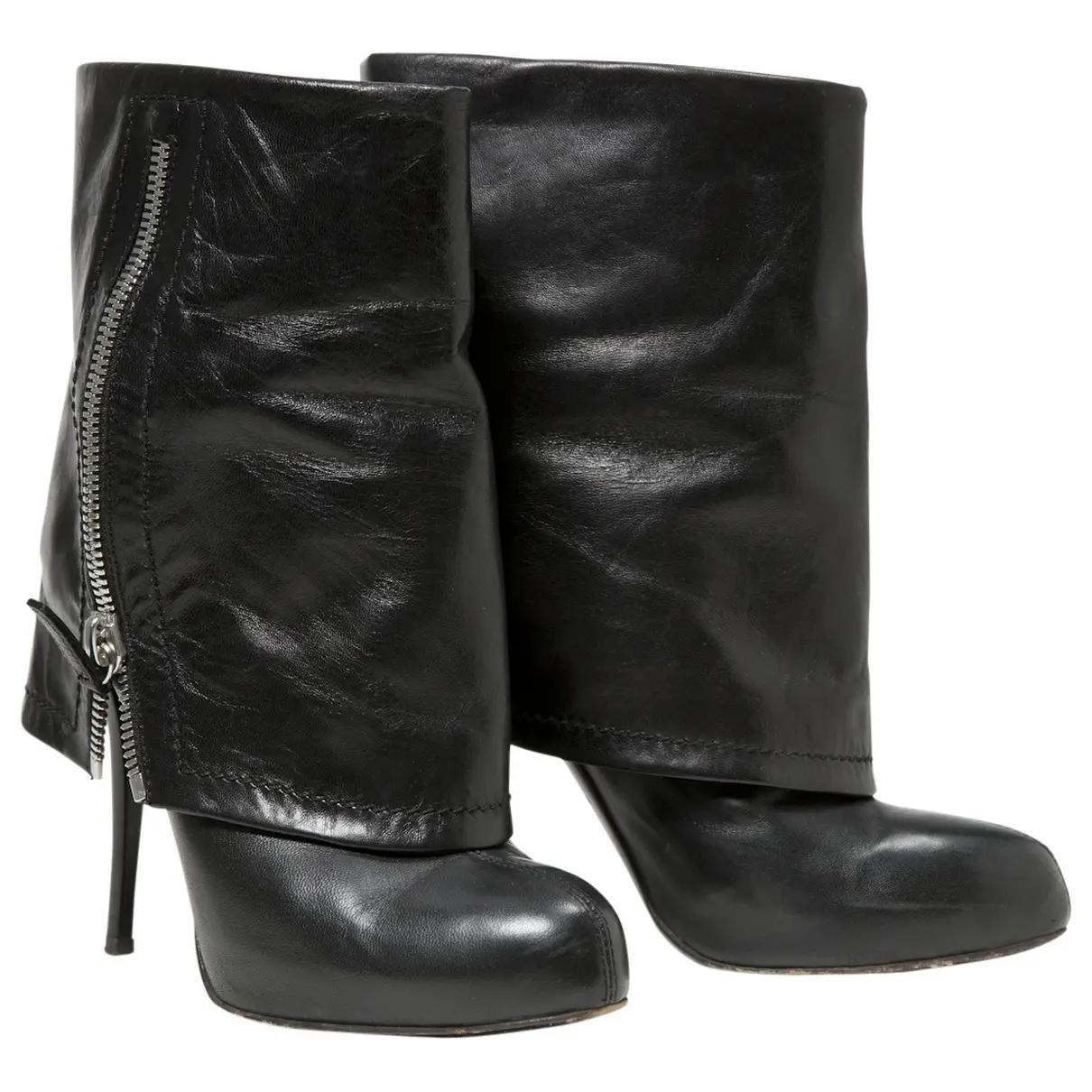 Giuseppe Zanotti Leather ankle boots for sale