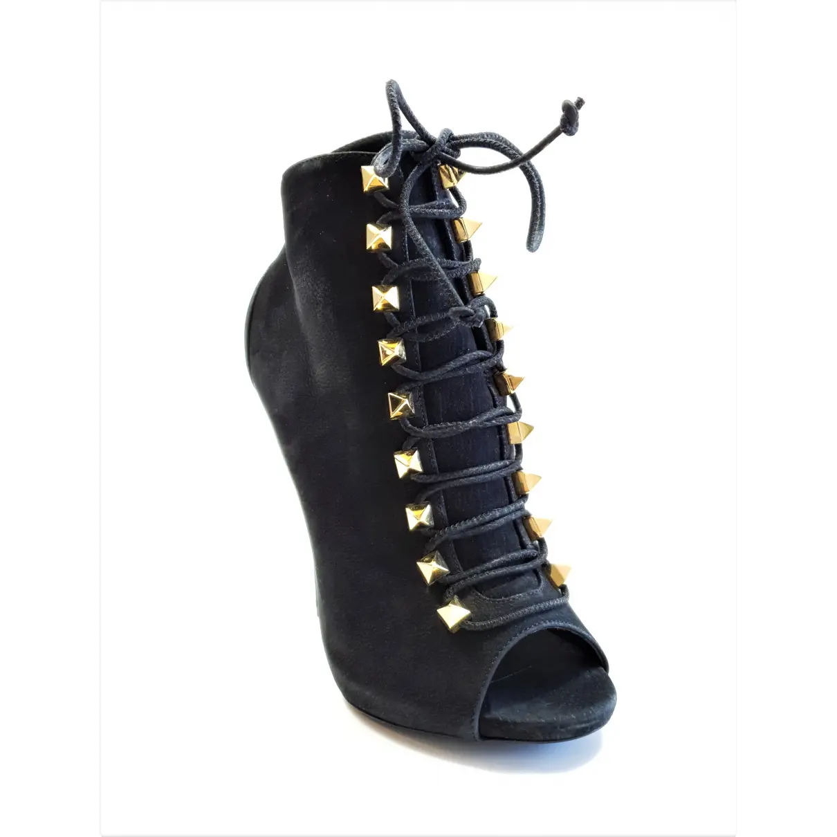 Leather lace up boots Giuseppe Zanotti