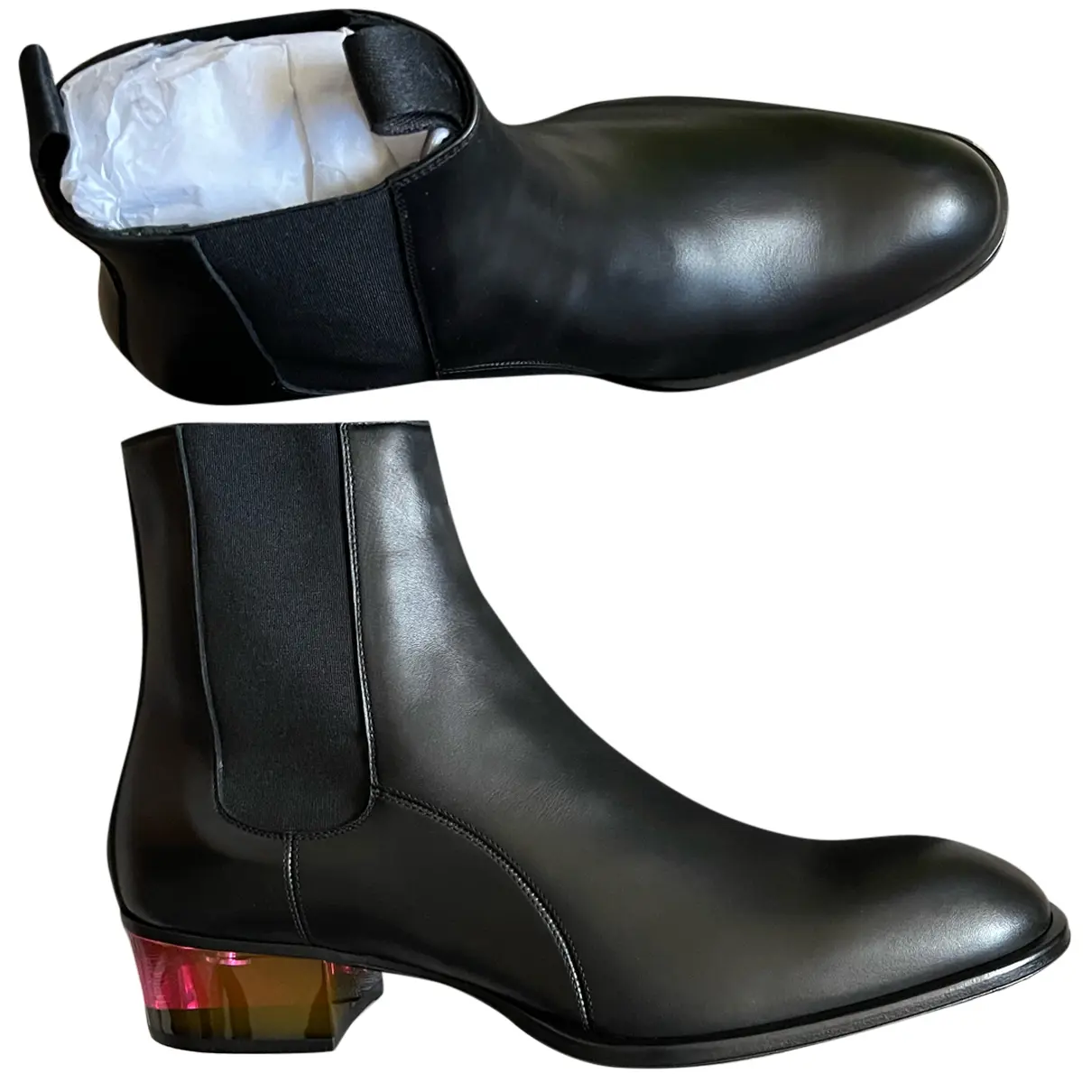 Leather boots Giuseppe Zanotti