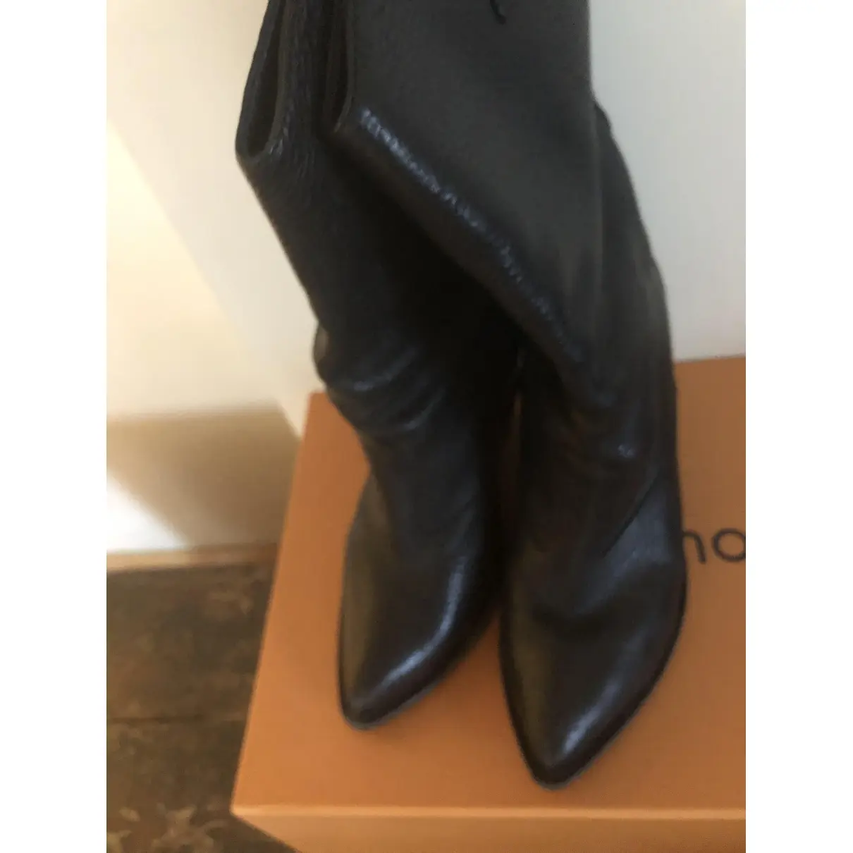 Giuseppe Zanotti Leather boots for sale