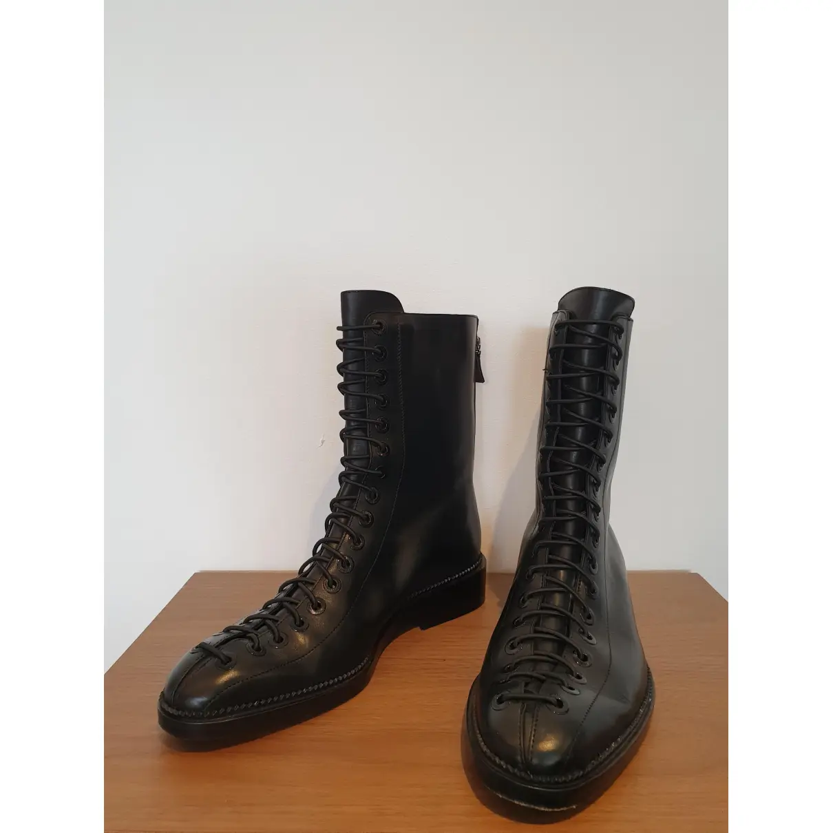 Buy Givenchy Leather lace up boots online