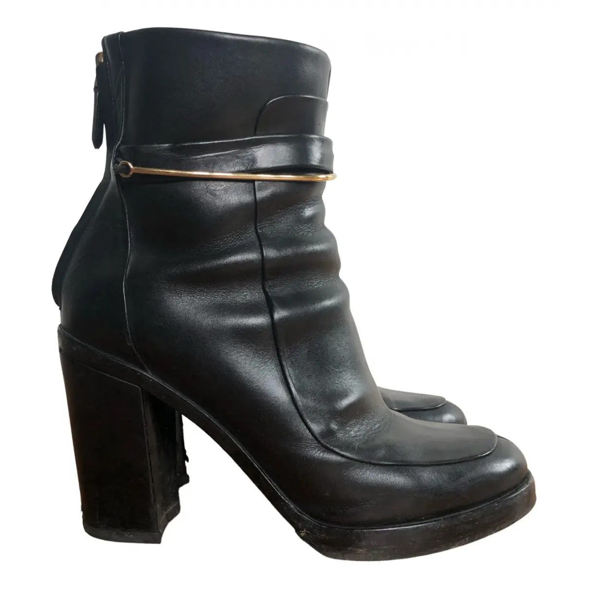 Leather ankle boots Givenchy