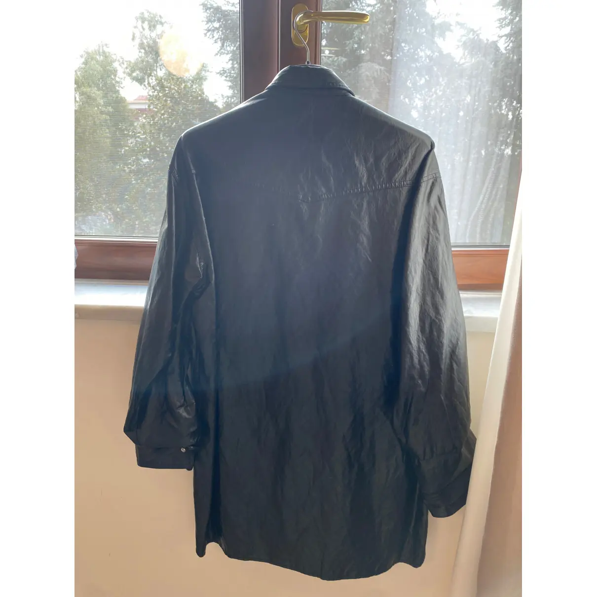 Buy Golden Goose Leather jacket online