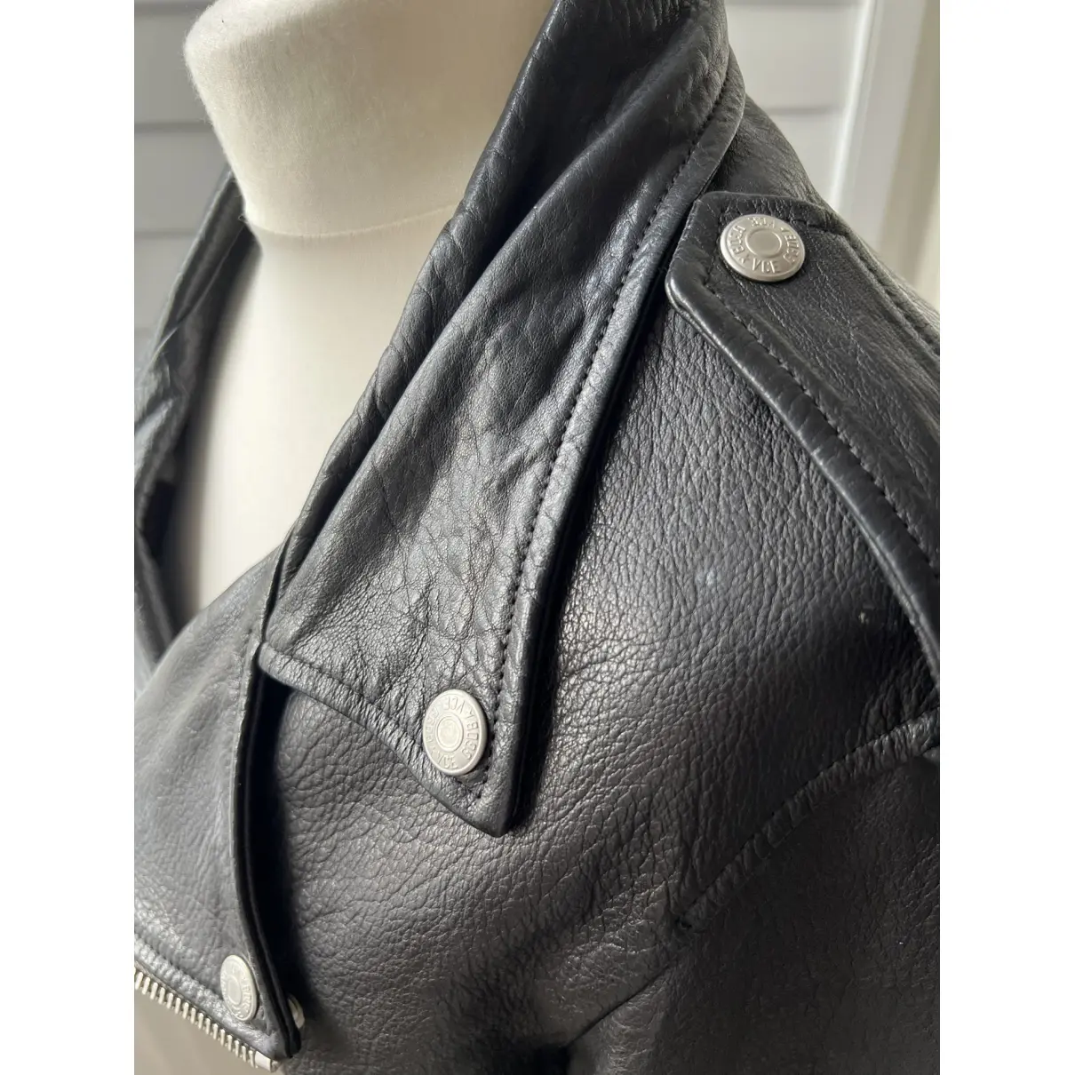 Buy Golden Goose Leather jacket online