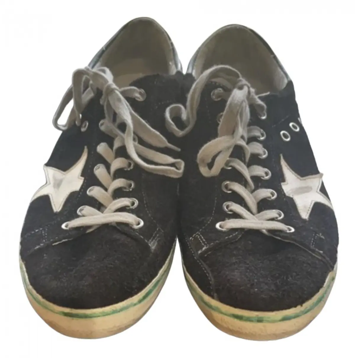 Leather low trainers Golden Goose