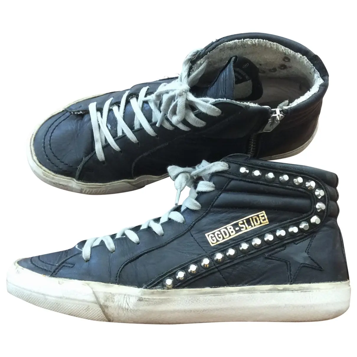LEATHER TRAINERS Golden Goose