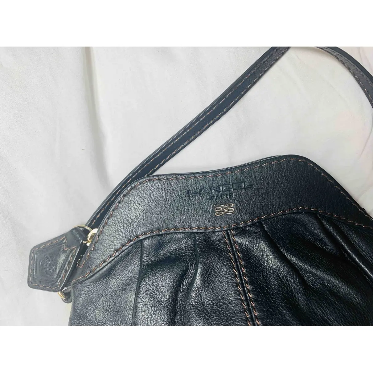 Buy Lancel Gousset leather handbag online