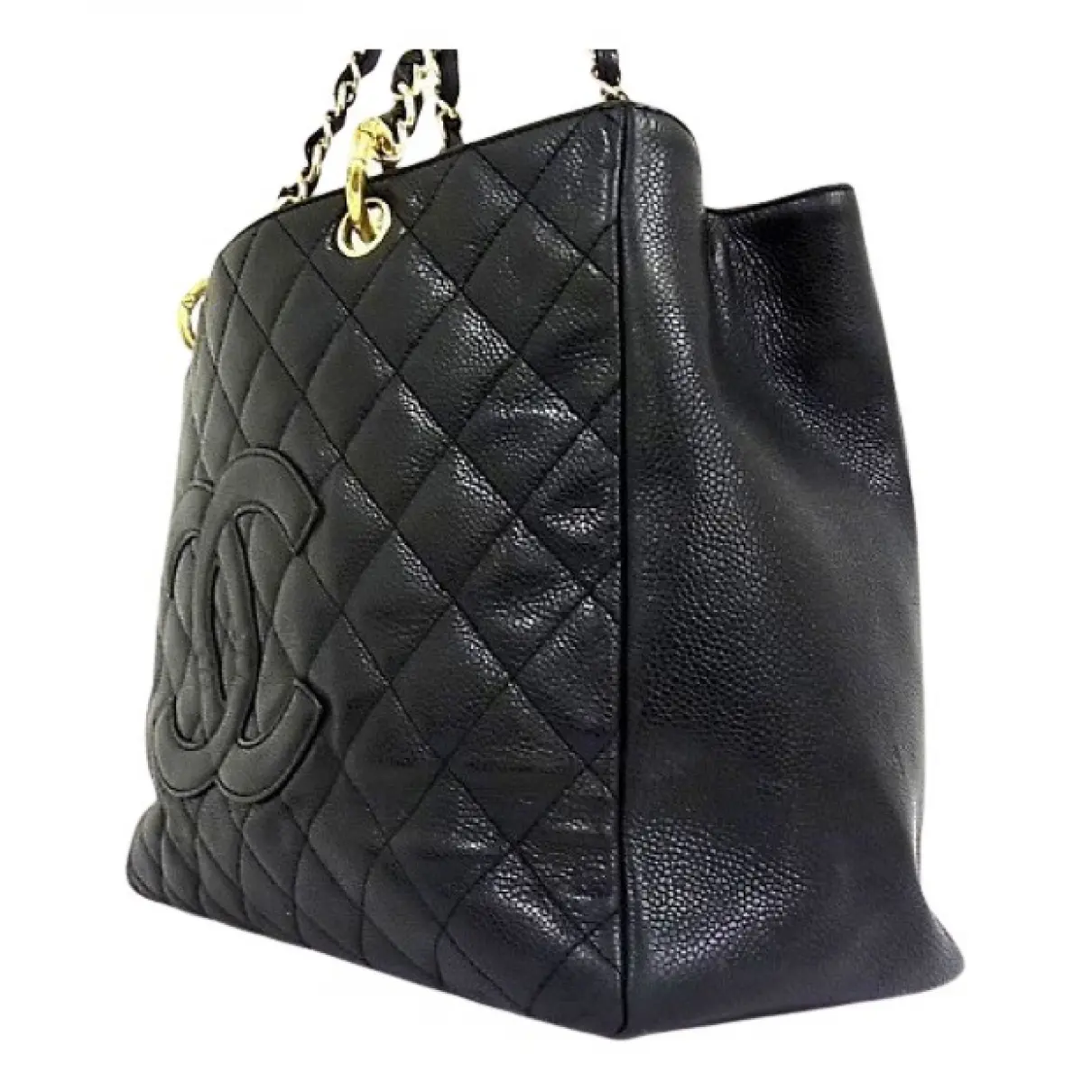 Grand shopping leather handbag Chanel - Vintage