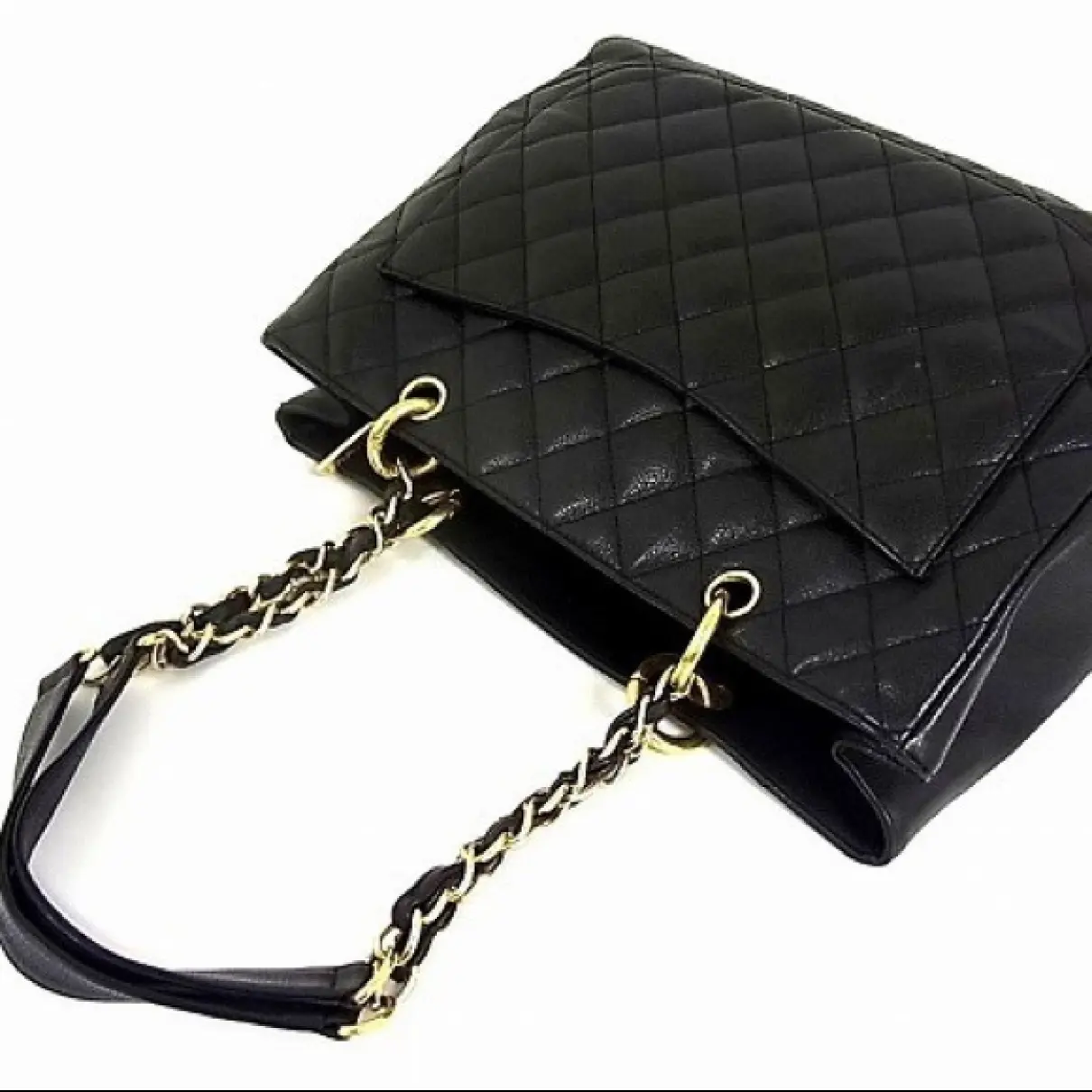 Buy Chanel Grand shopping leather handbag online - Vintage