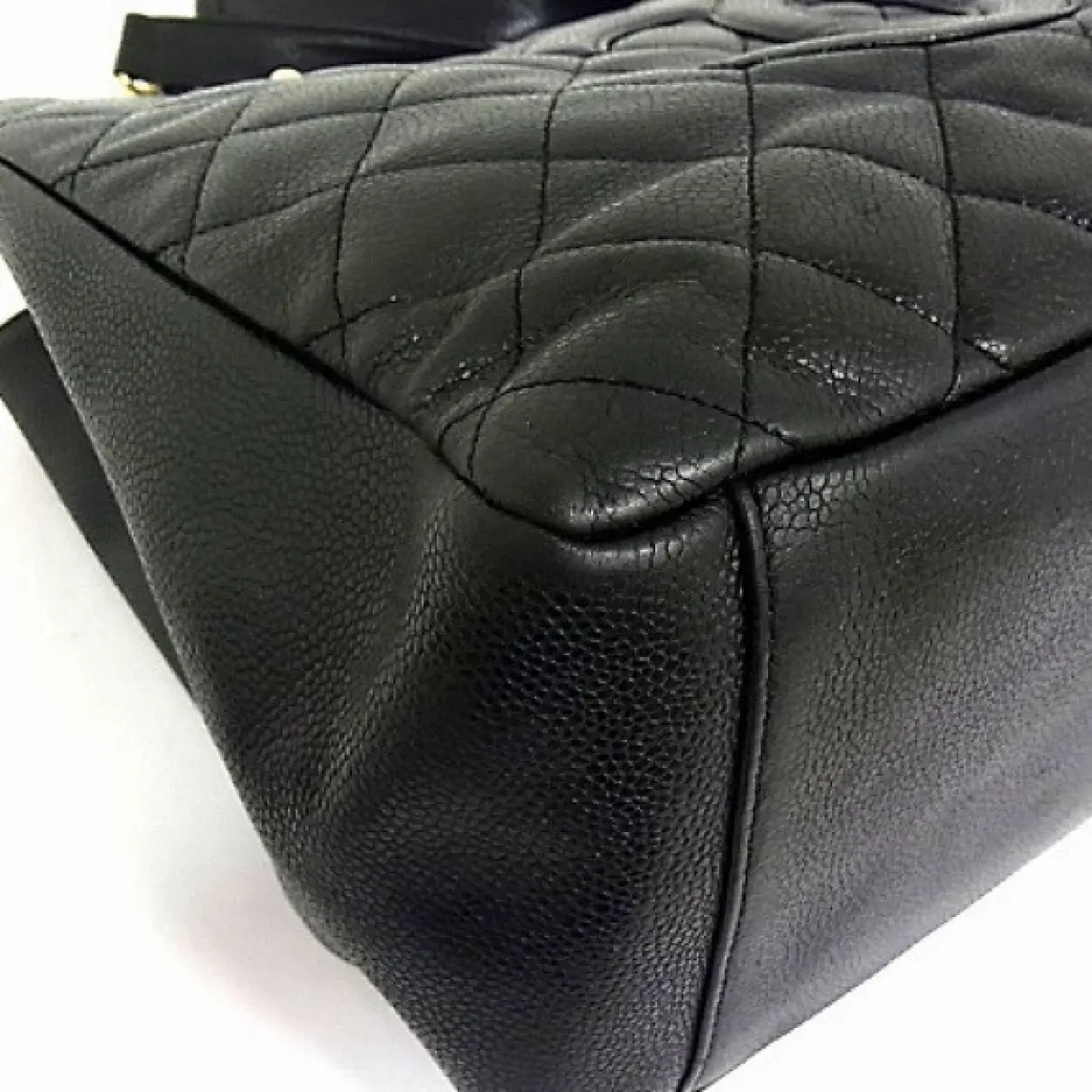 Grand shopping leather handbag Chanel - Vintage