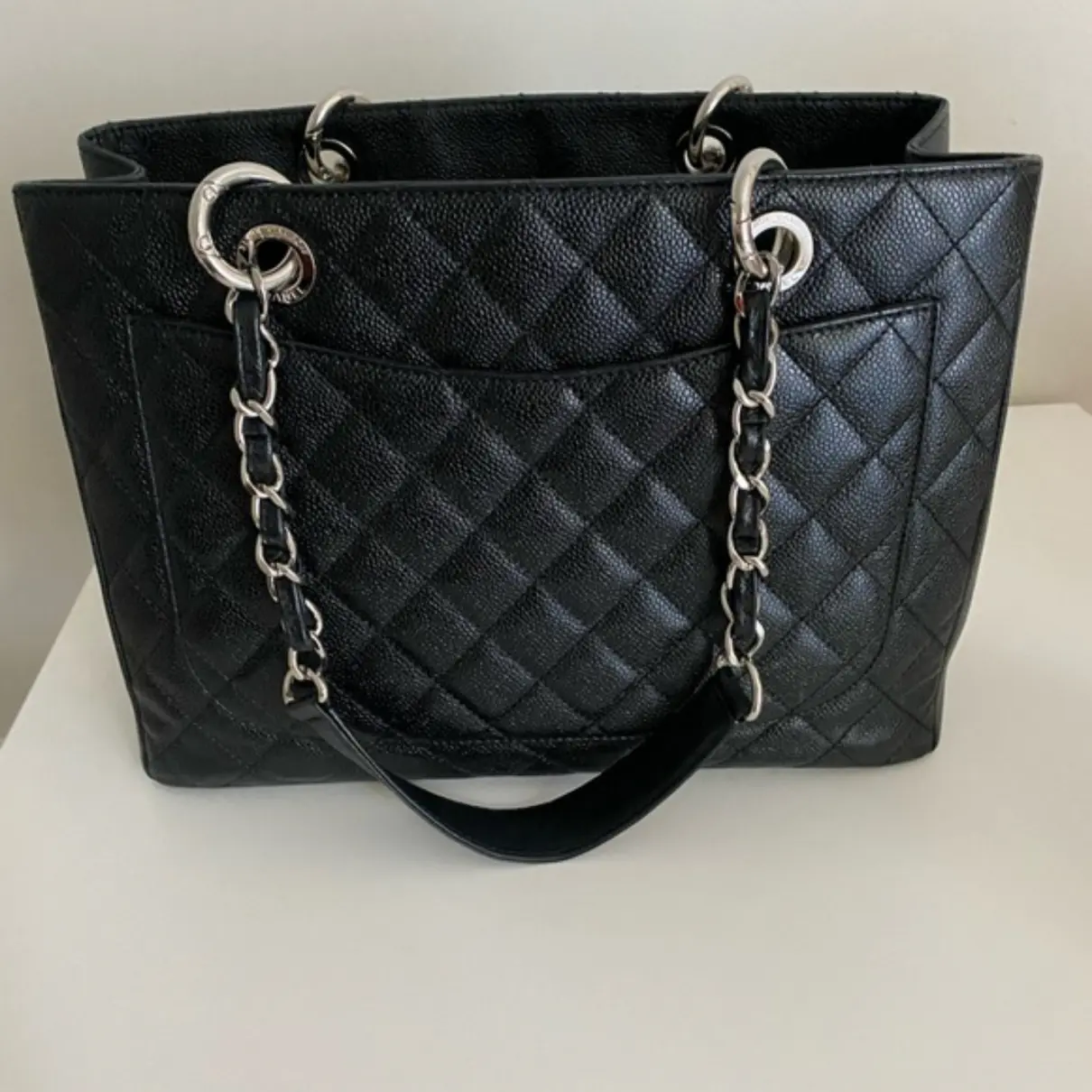 Buy Chanel Grand shopping leather tote online