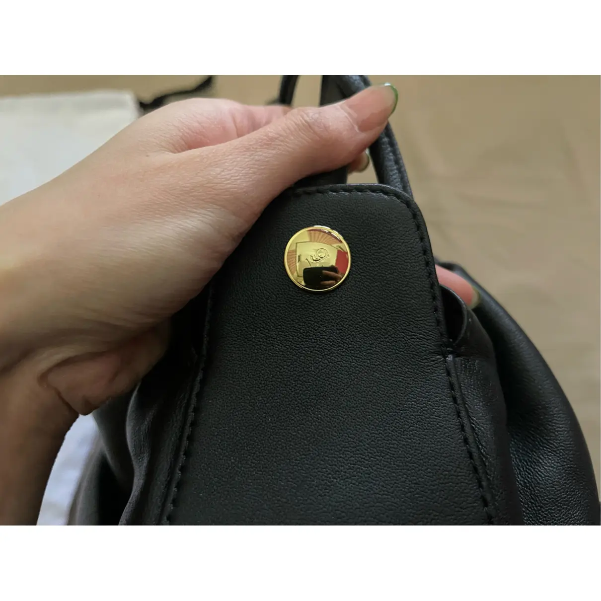 Leather handbag gu_de