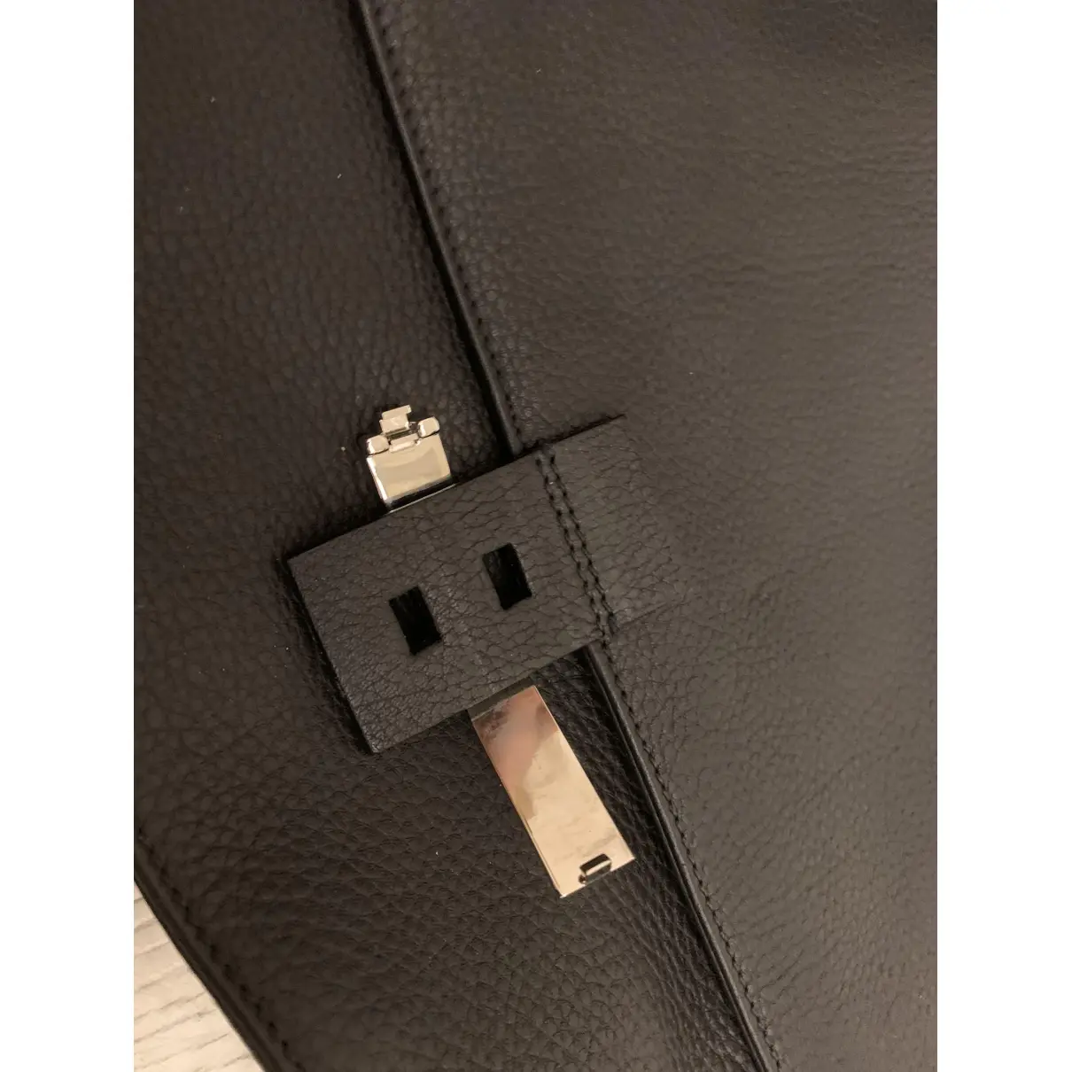 Leather satchel Gucci - Vintage