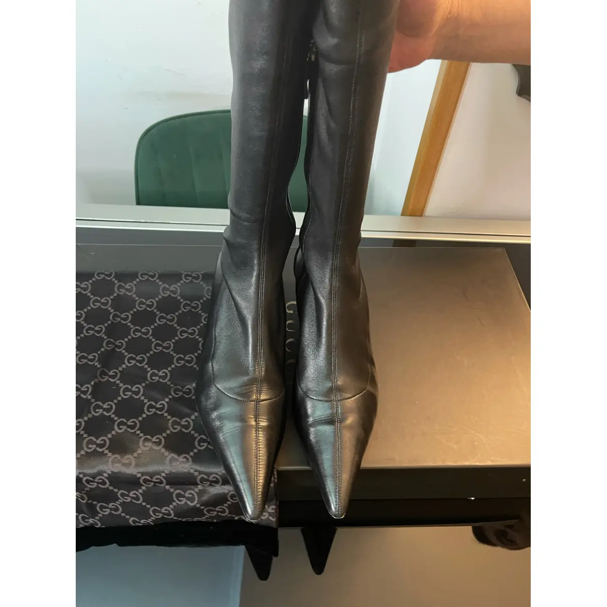 Buy Gucci Leather boots online - Vintage