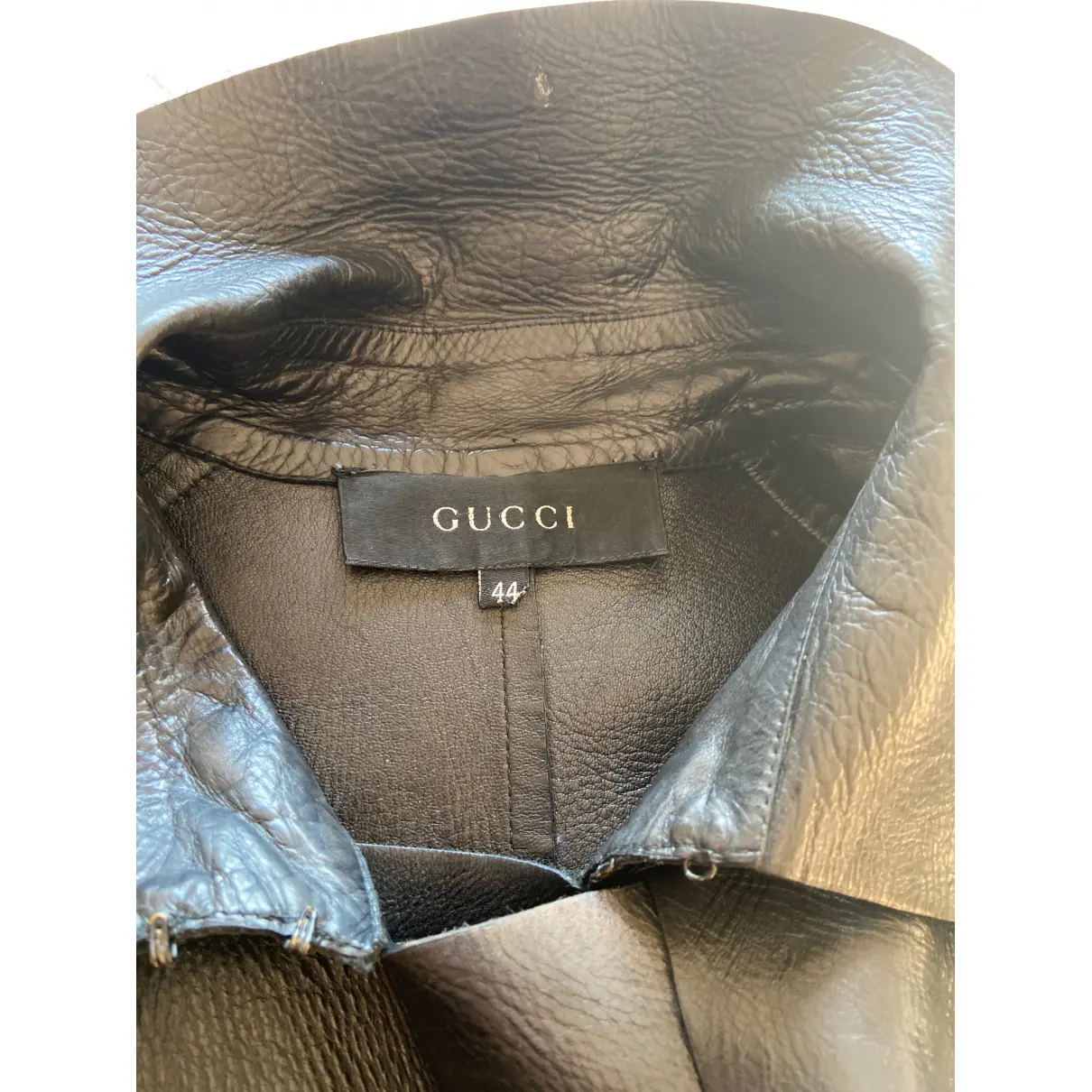 Leather coat Gucci - Vintage