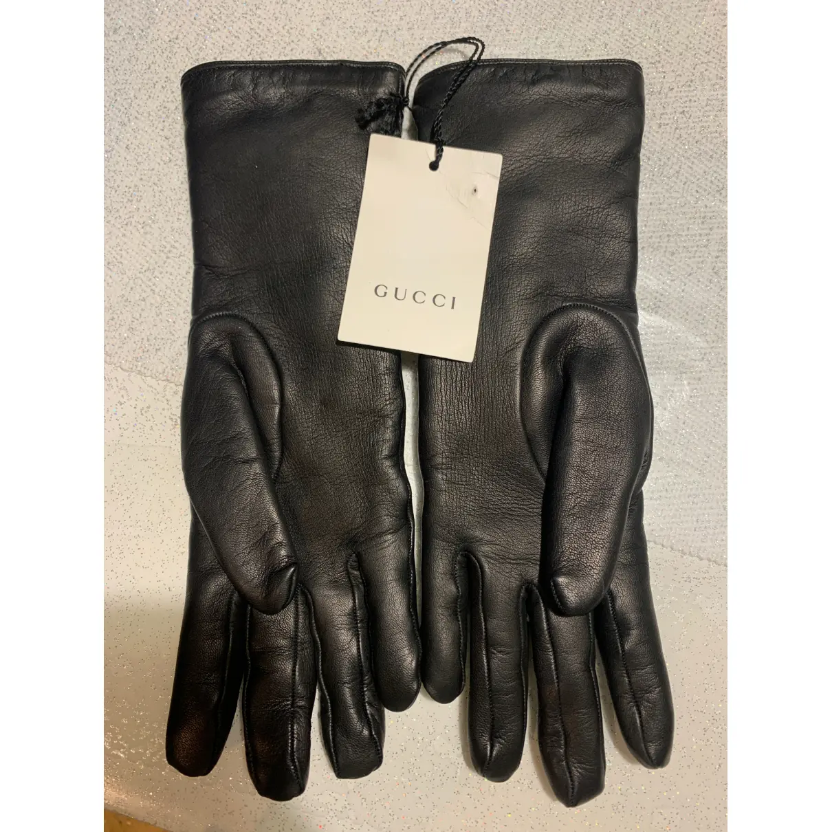 Buy Gucci Leather gloves online