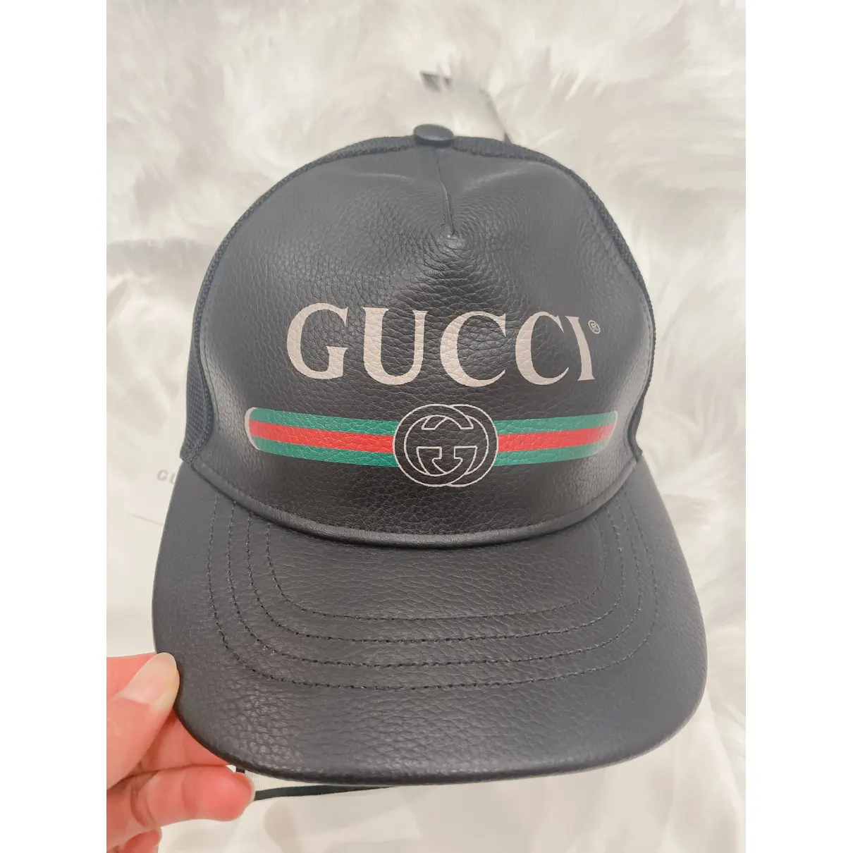 Buy Gucci Leather hat online