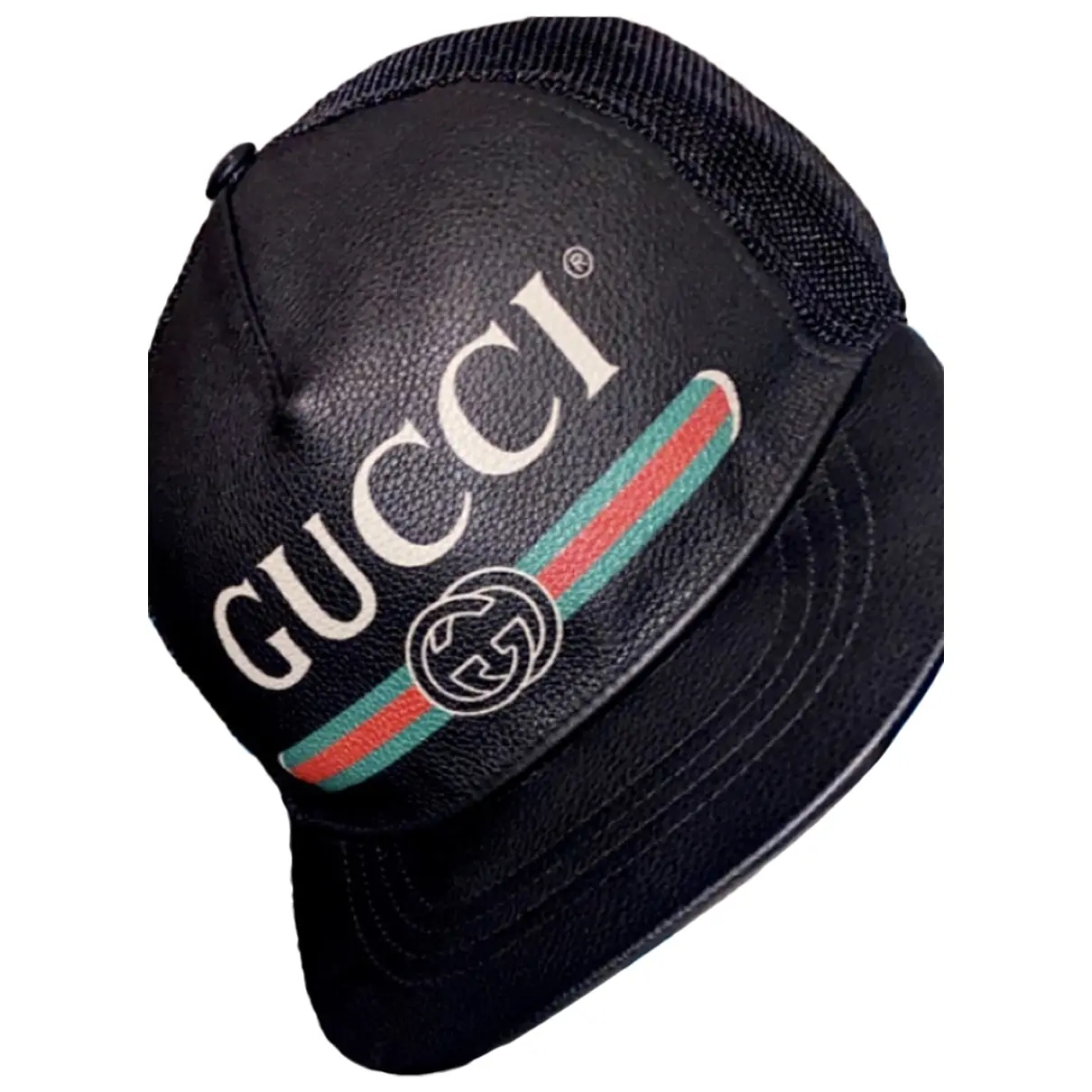 Leather hat Gucci