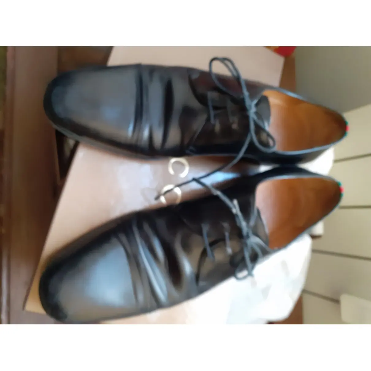 Gucci Leather lace ups for sale