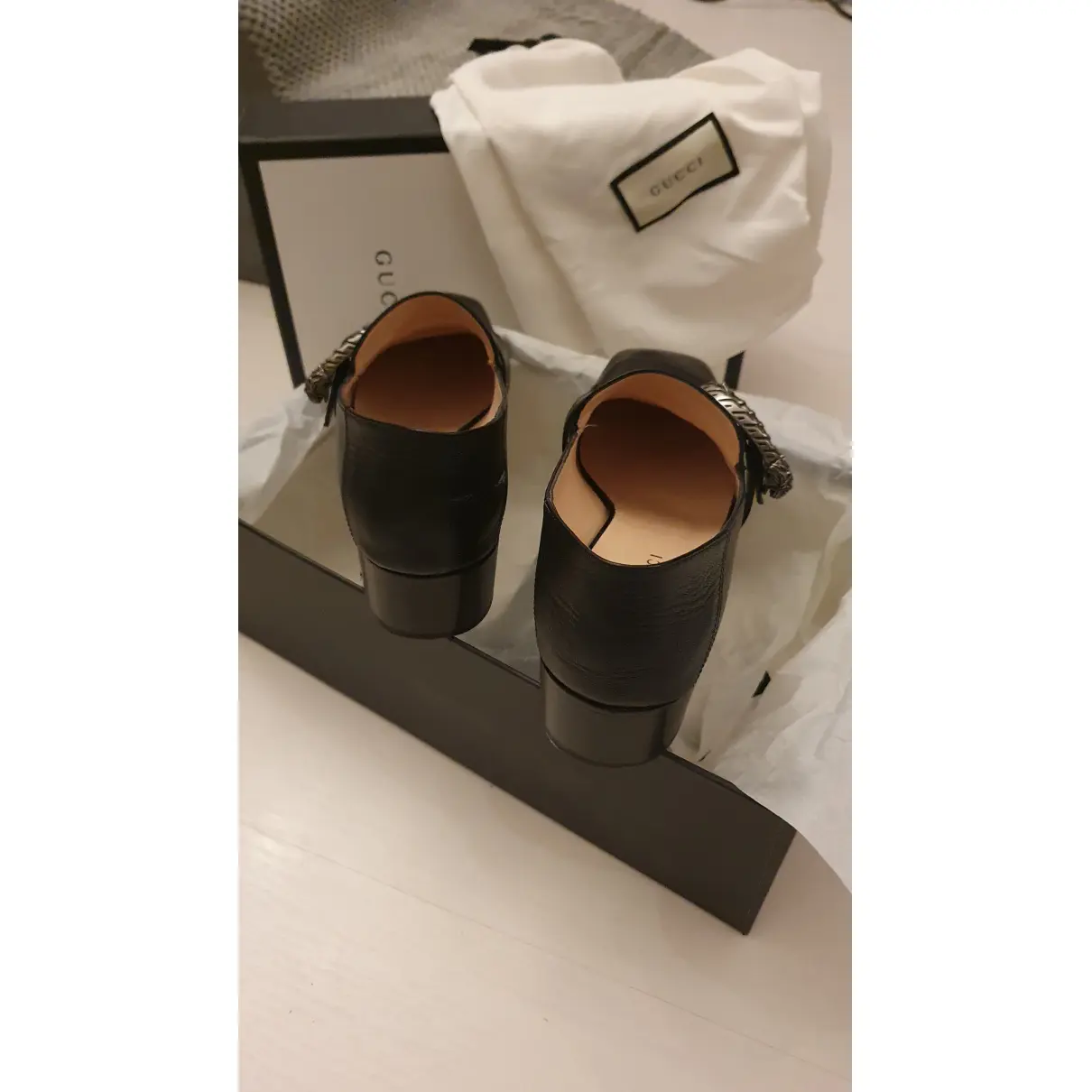 Leather mules & clogs Gucci
