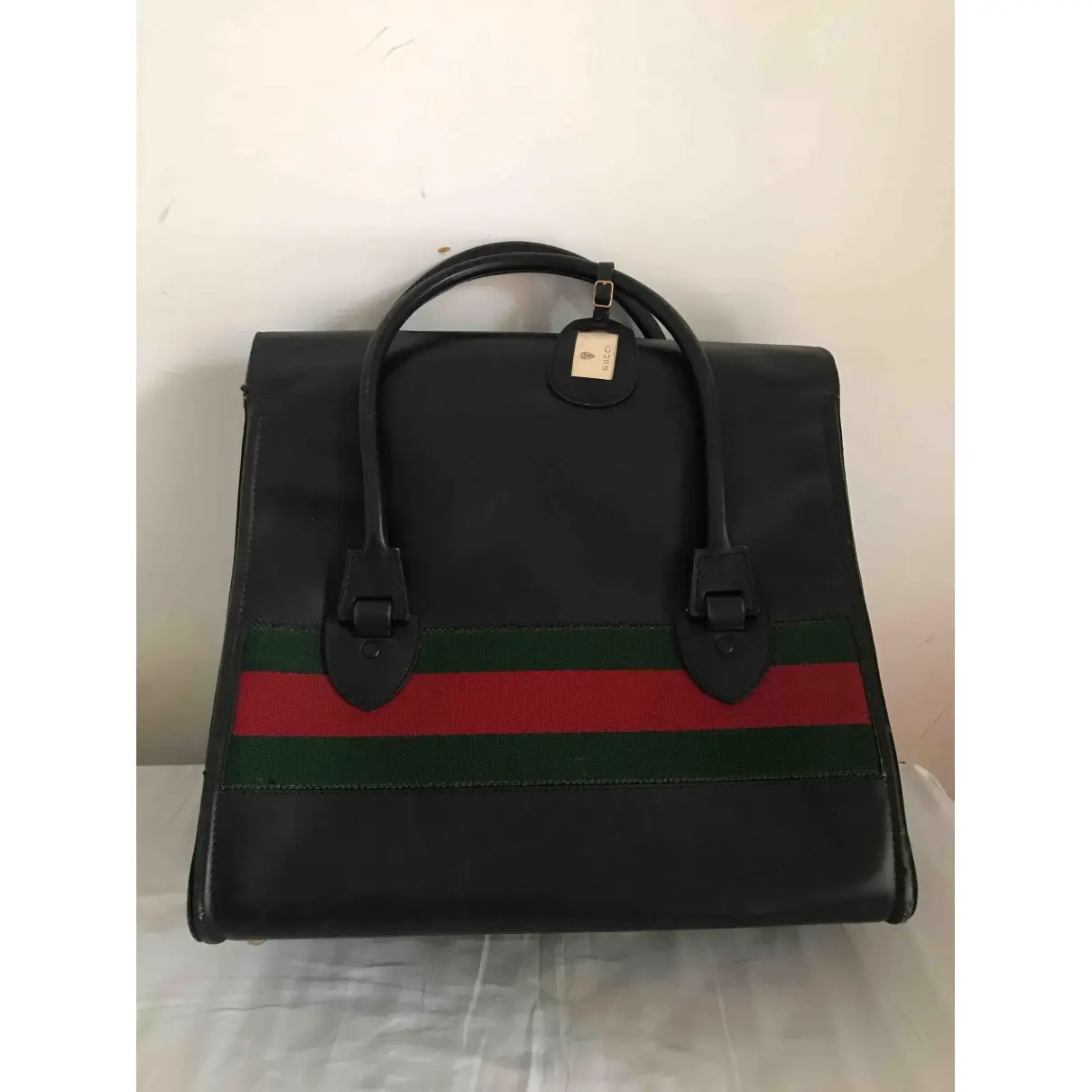 Gucci Leather 48h bag for sale - Vintage