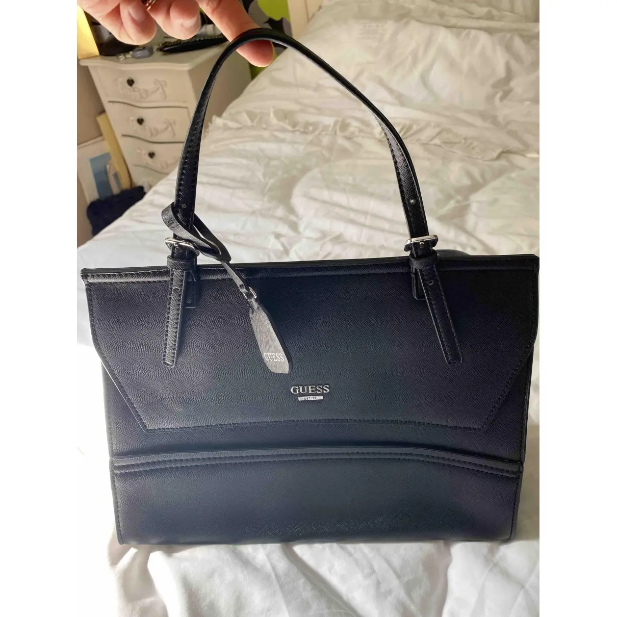 Leather bag GUESS
