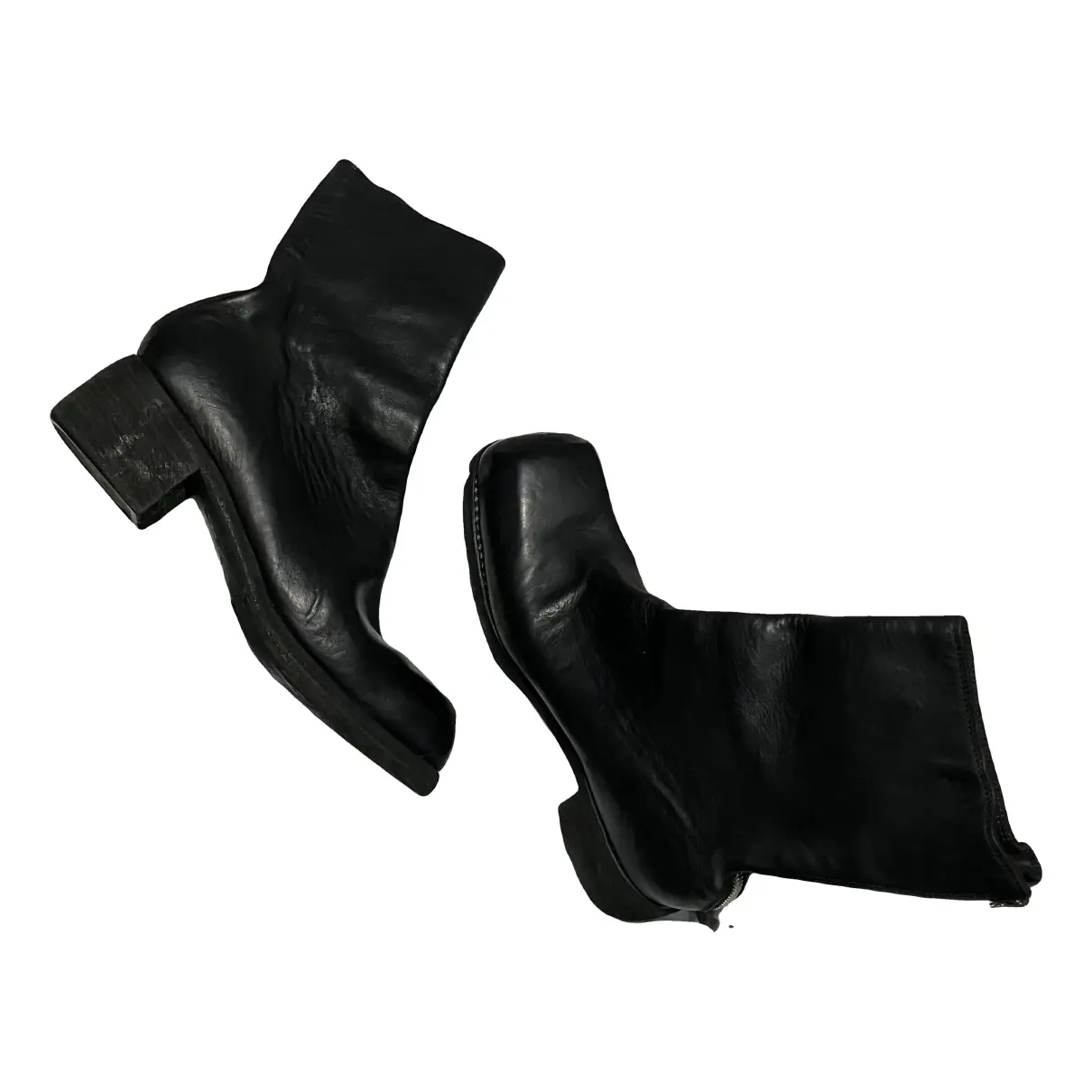 Leather boots Guidi