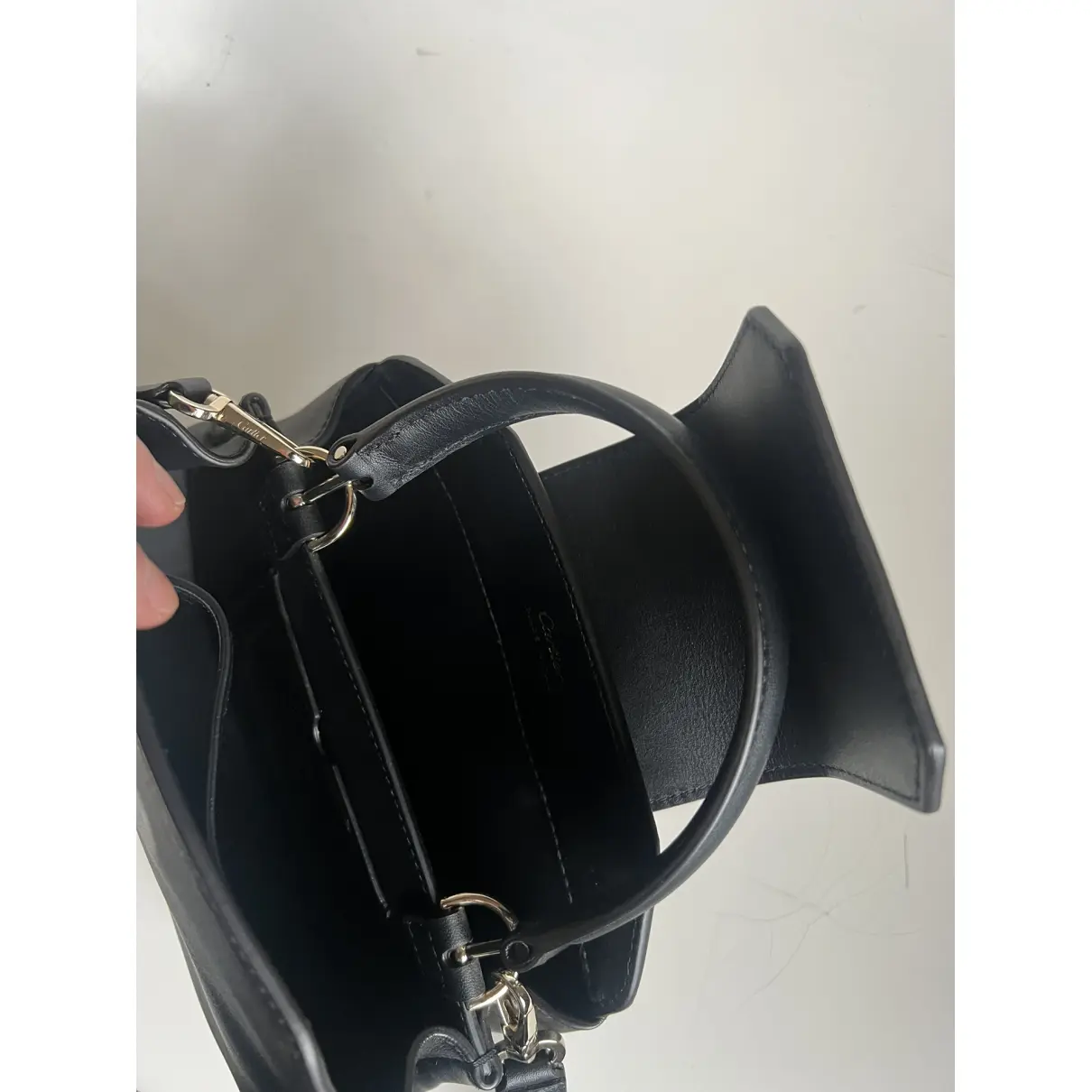 Guirlande leather mini bag Cartier