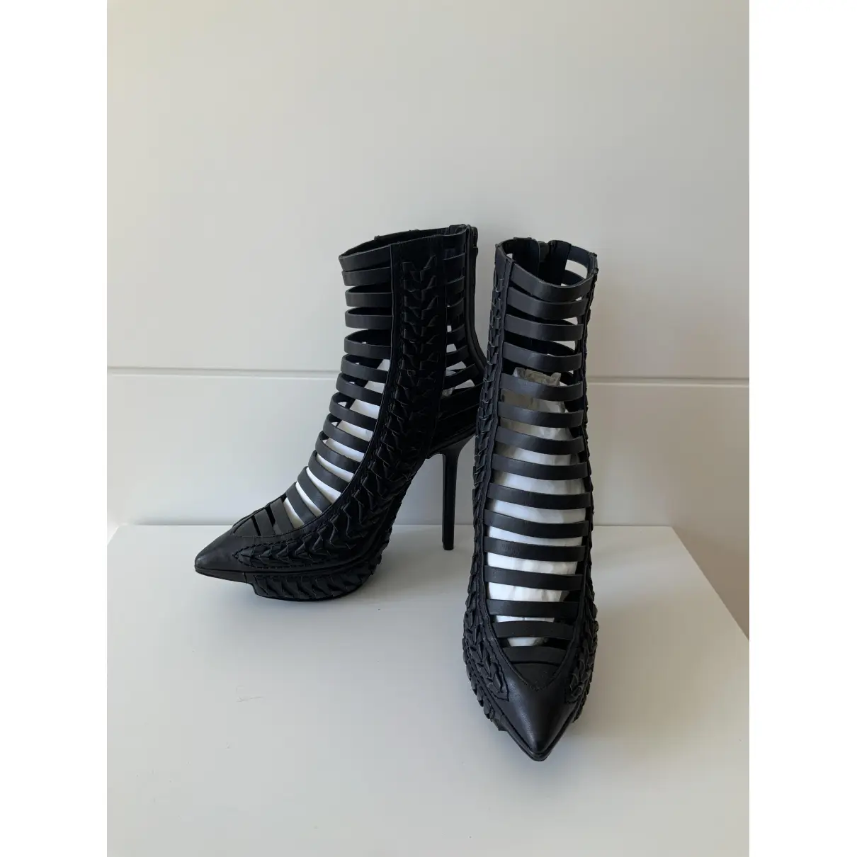 Buy Haider Ackermann Leather ankle boots online