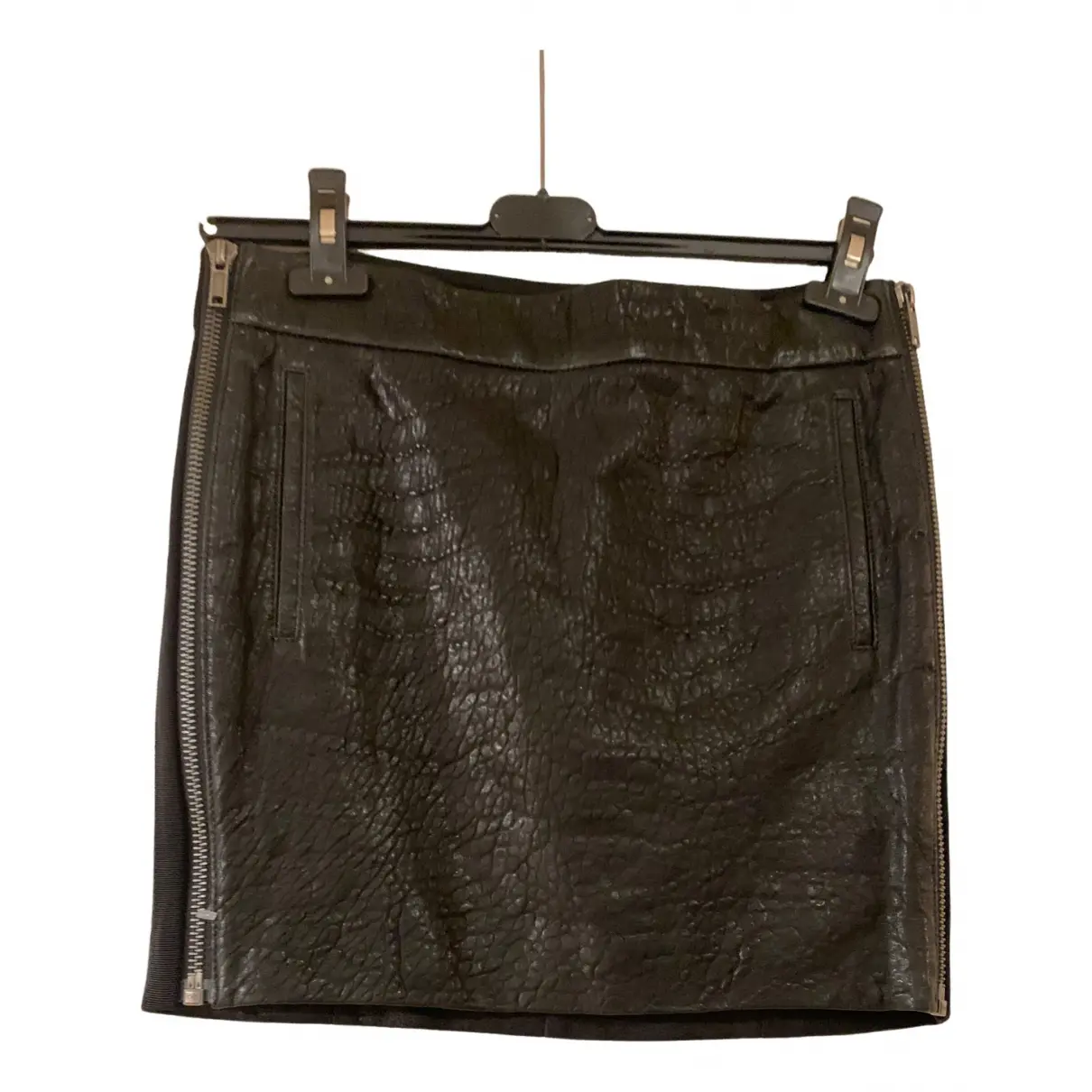 Leather mini skirt Haider Ackermann