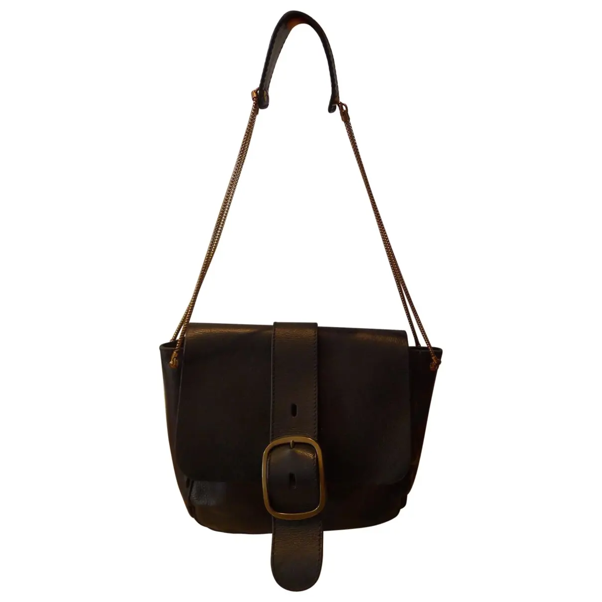 Black Leather Handbag Chloé