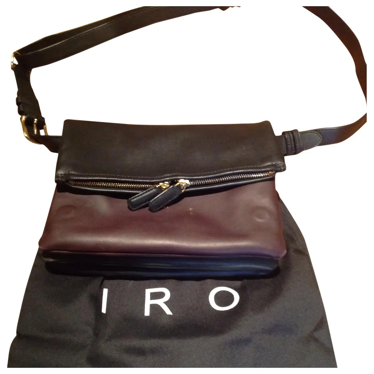 Black Leather Handbag Iro
