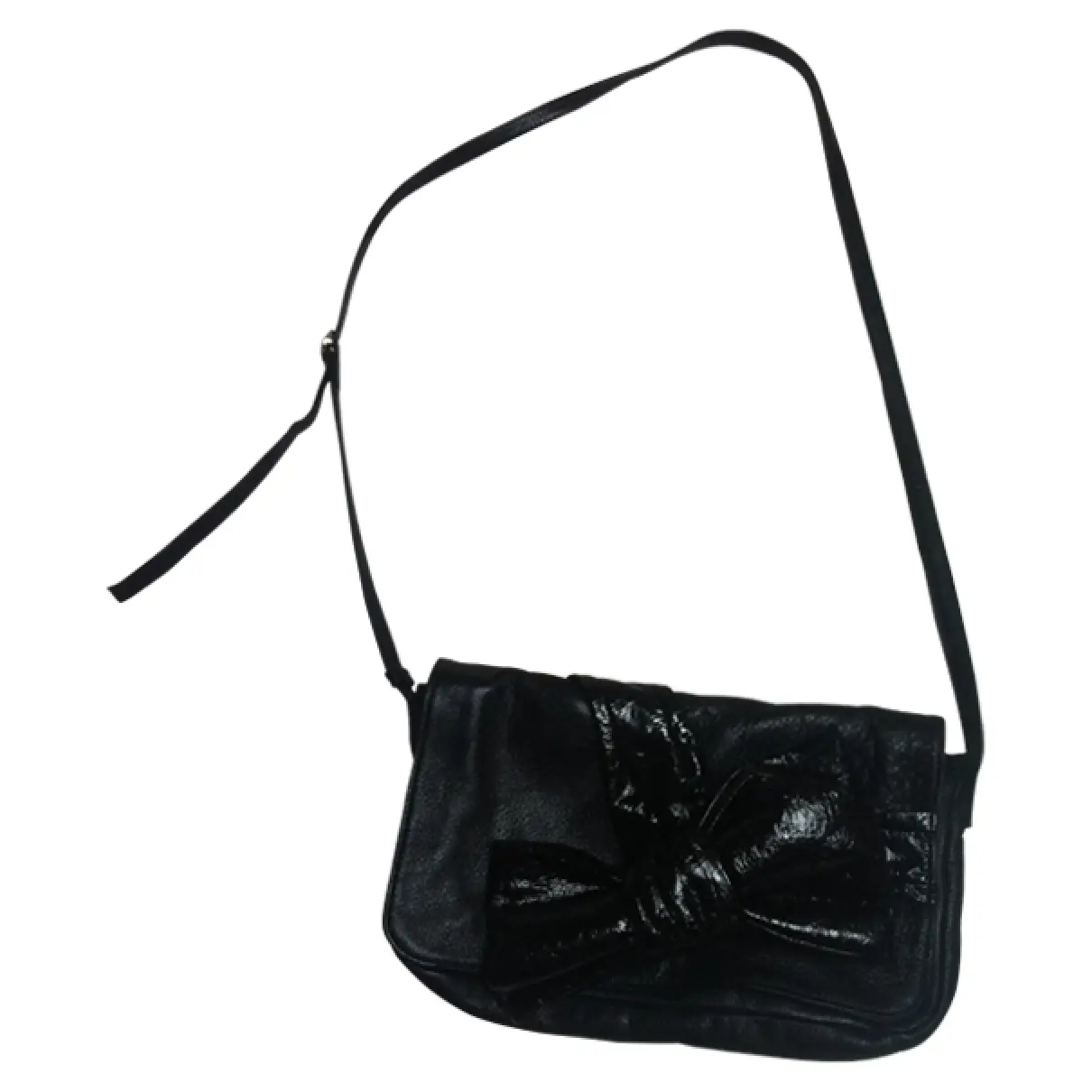 Black Leather Handbag See by Chloé