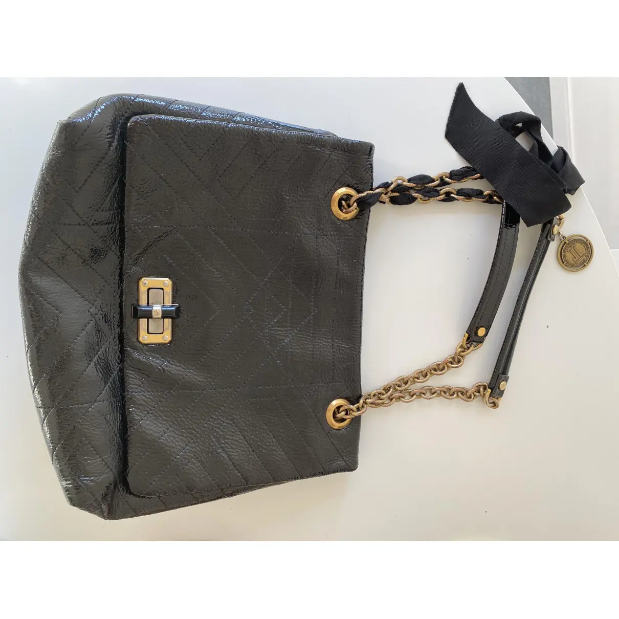 Happy leather handbag Lanvin