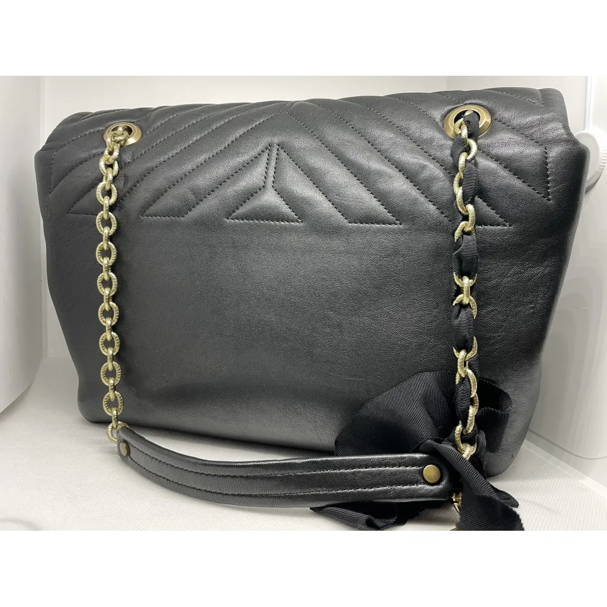 Buy Lanvin Happy leather bag online
