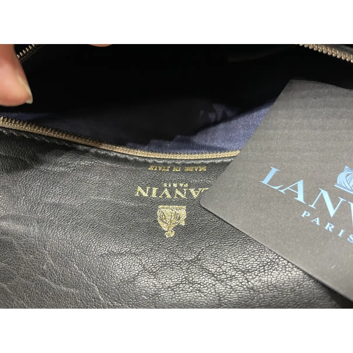Happy leather bag Lanvin