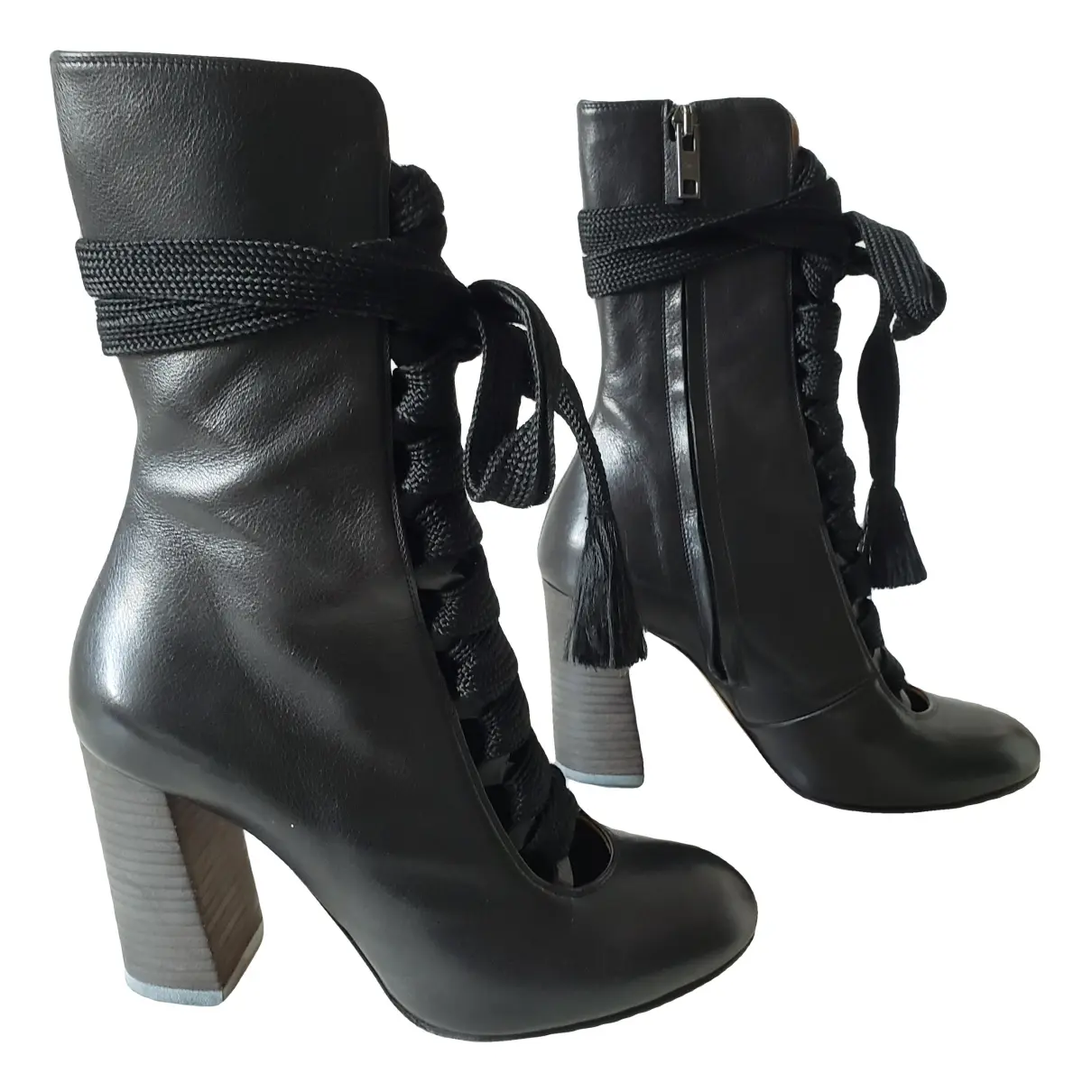 Harper leather boots
