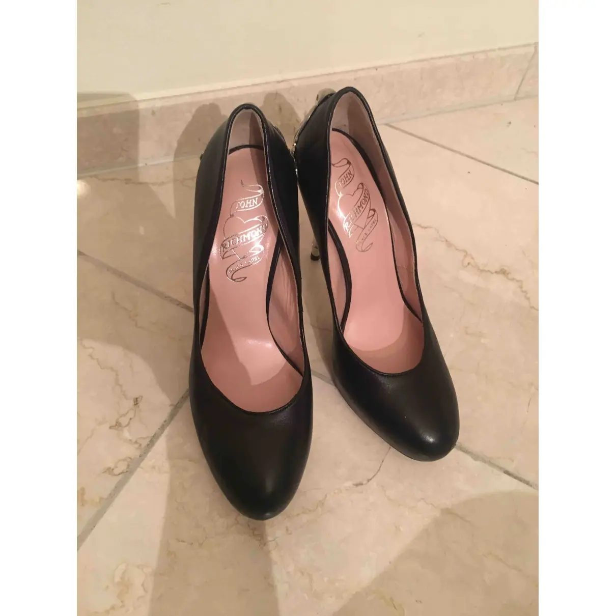 John Richmond Leather heels for sale