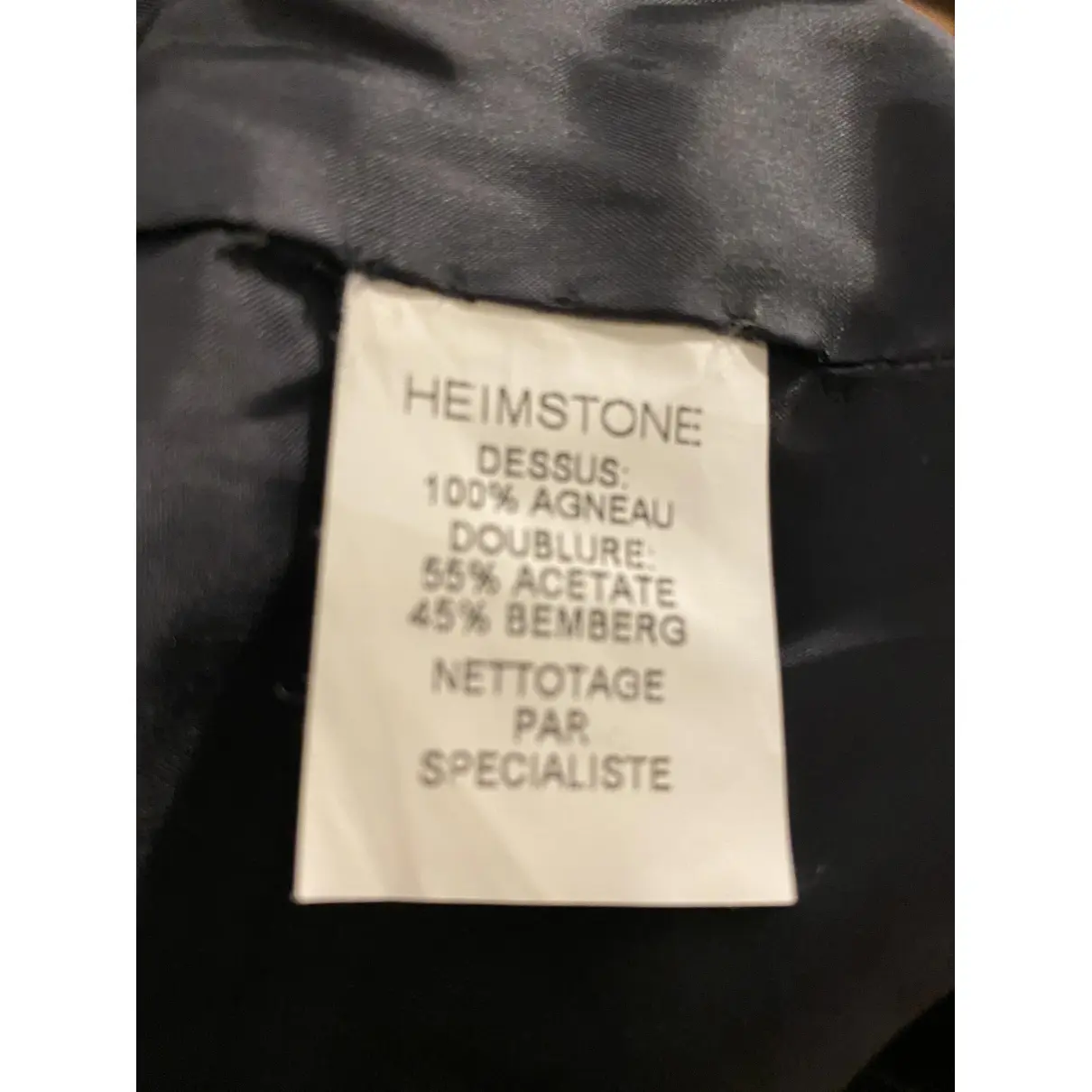 Luxury Heimstone Leather jackets Women