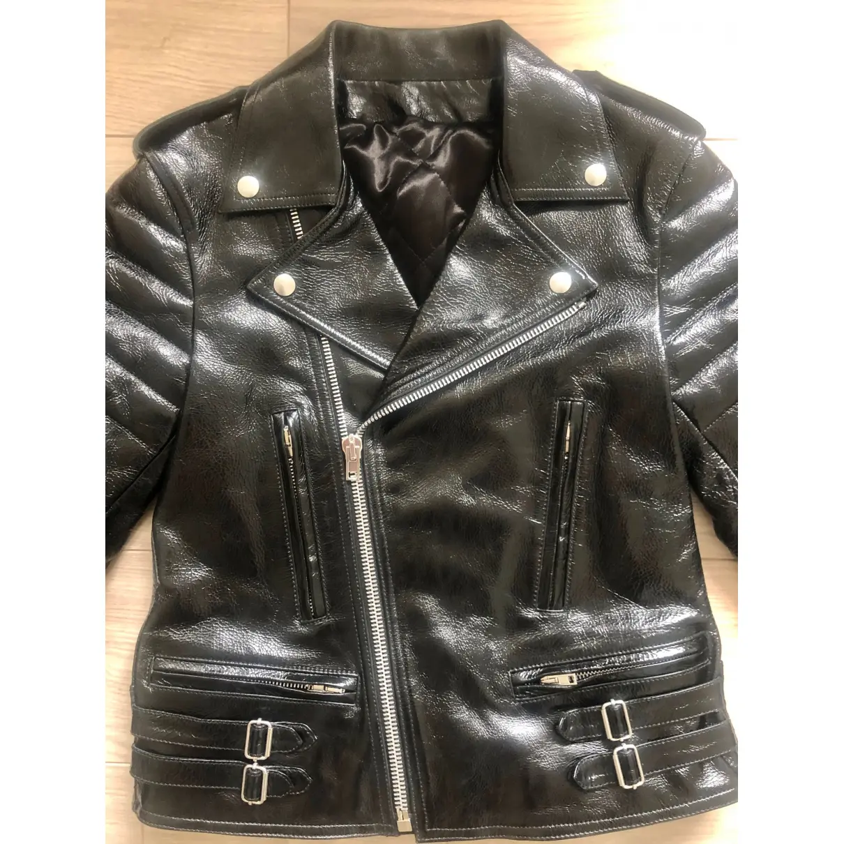 Leather jacket Helmut Lang
