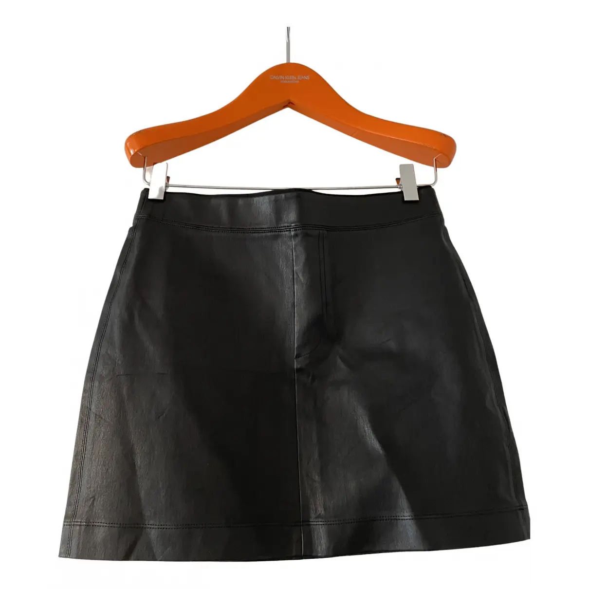 Leather mini skirt Helmut Lang