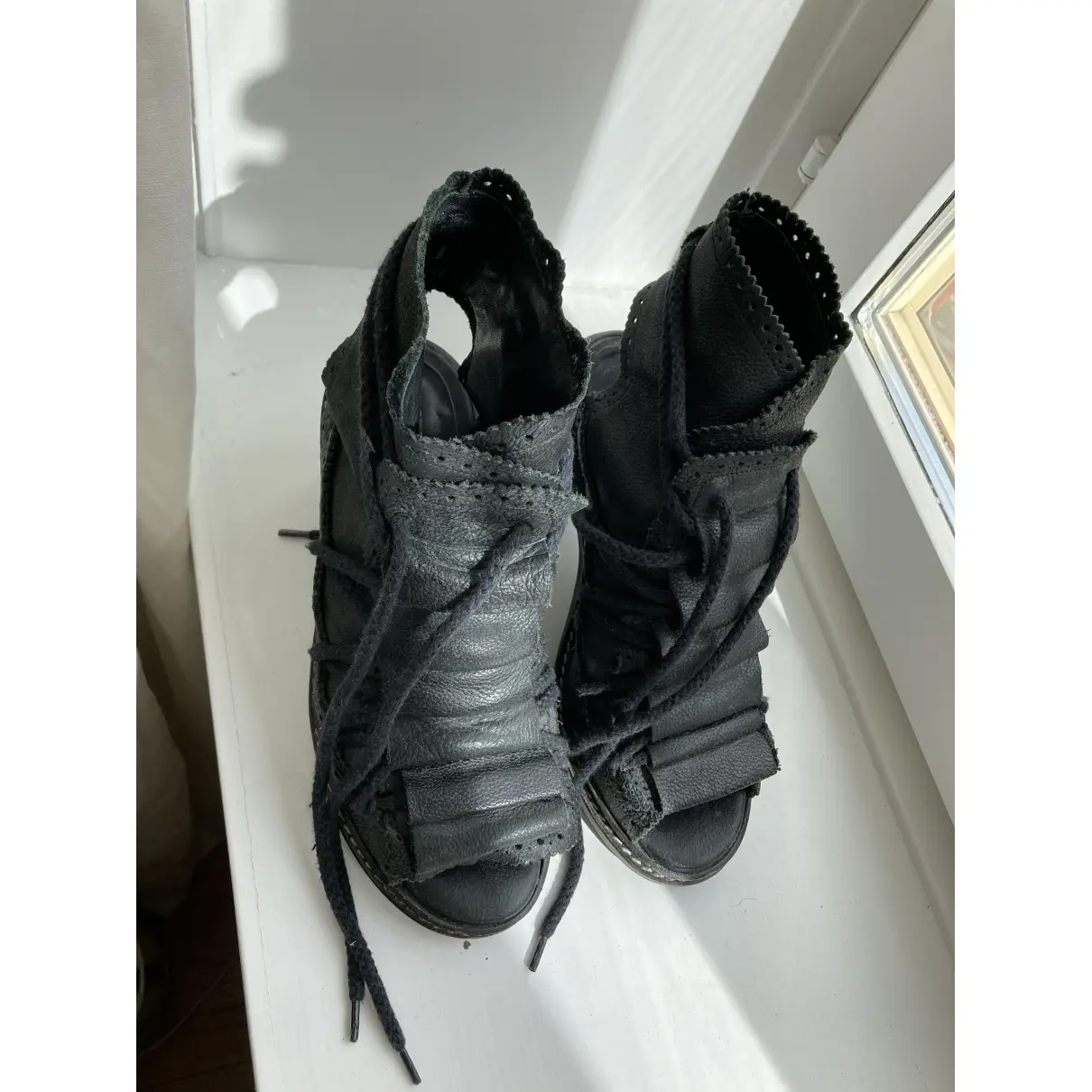 Buy Henrik Vibskov Leather ankle boots online