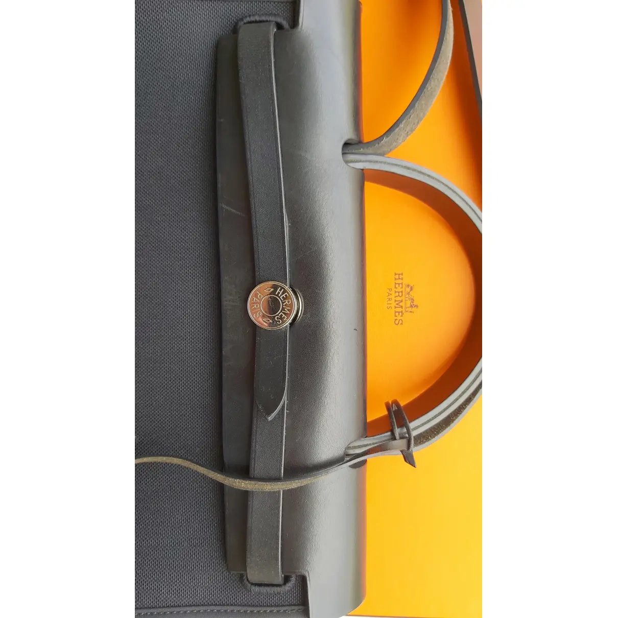 Herbag leather handbag Hermès