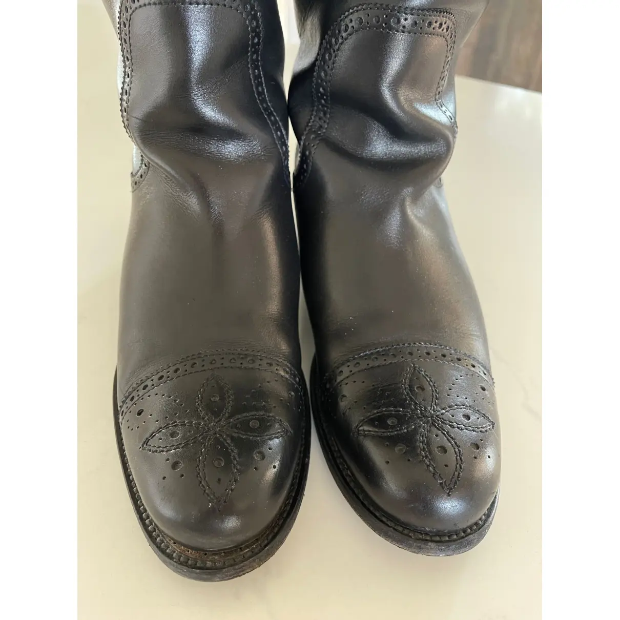 Héritage leather boots Louis Vuitton